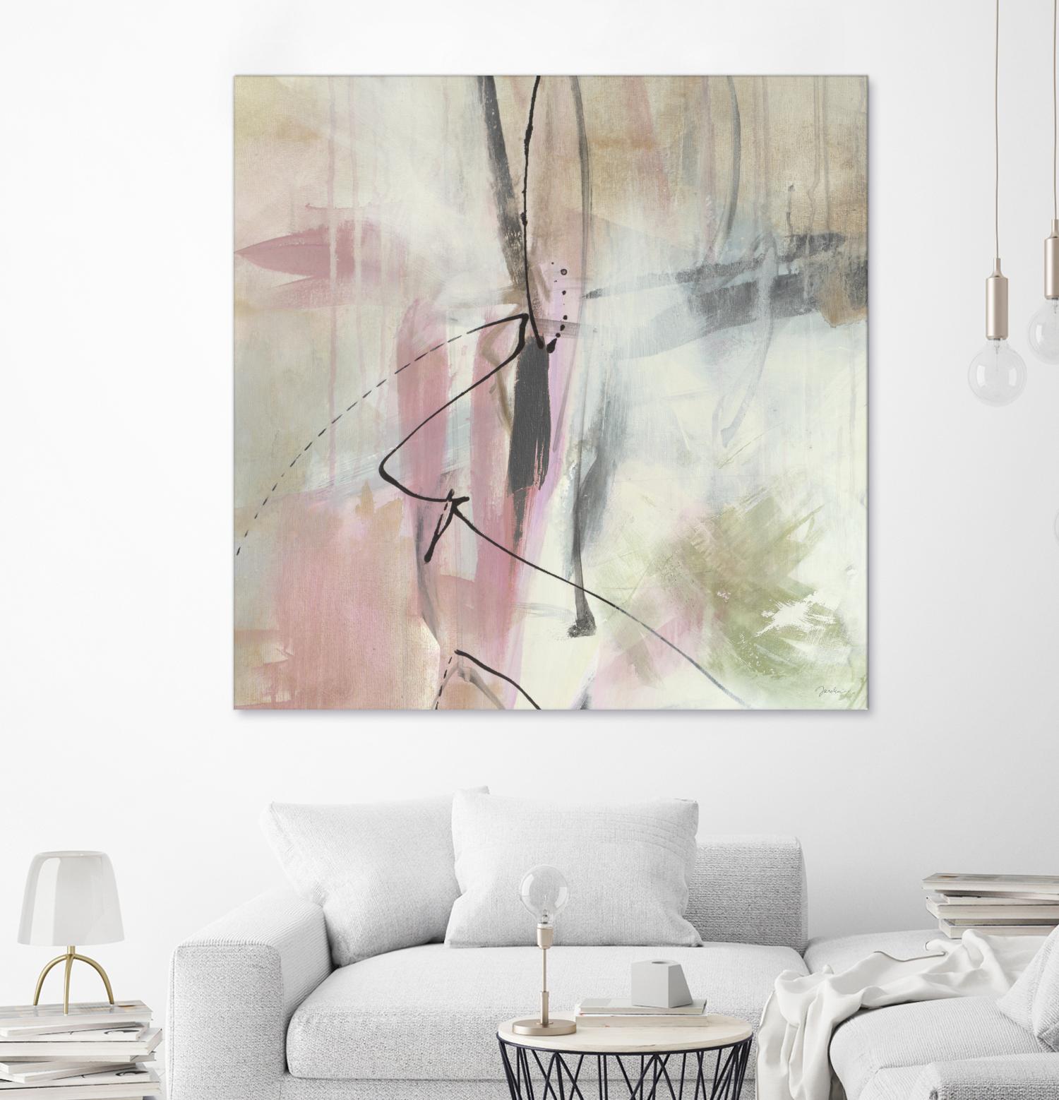 A la mode by Liz Jardine on GIANT ART - beige abstract