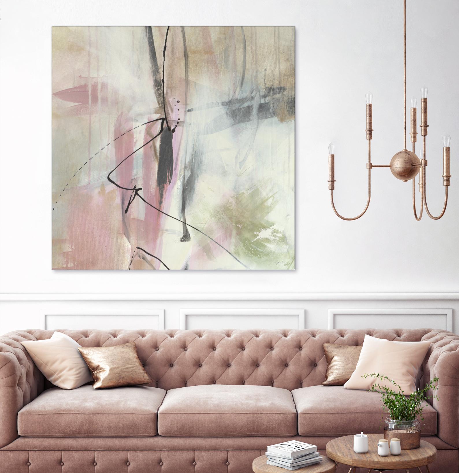 A la mode by Liz Jardine on GIANT ART - beige abstract