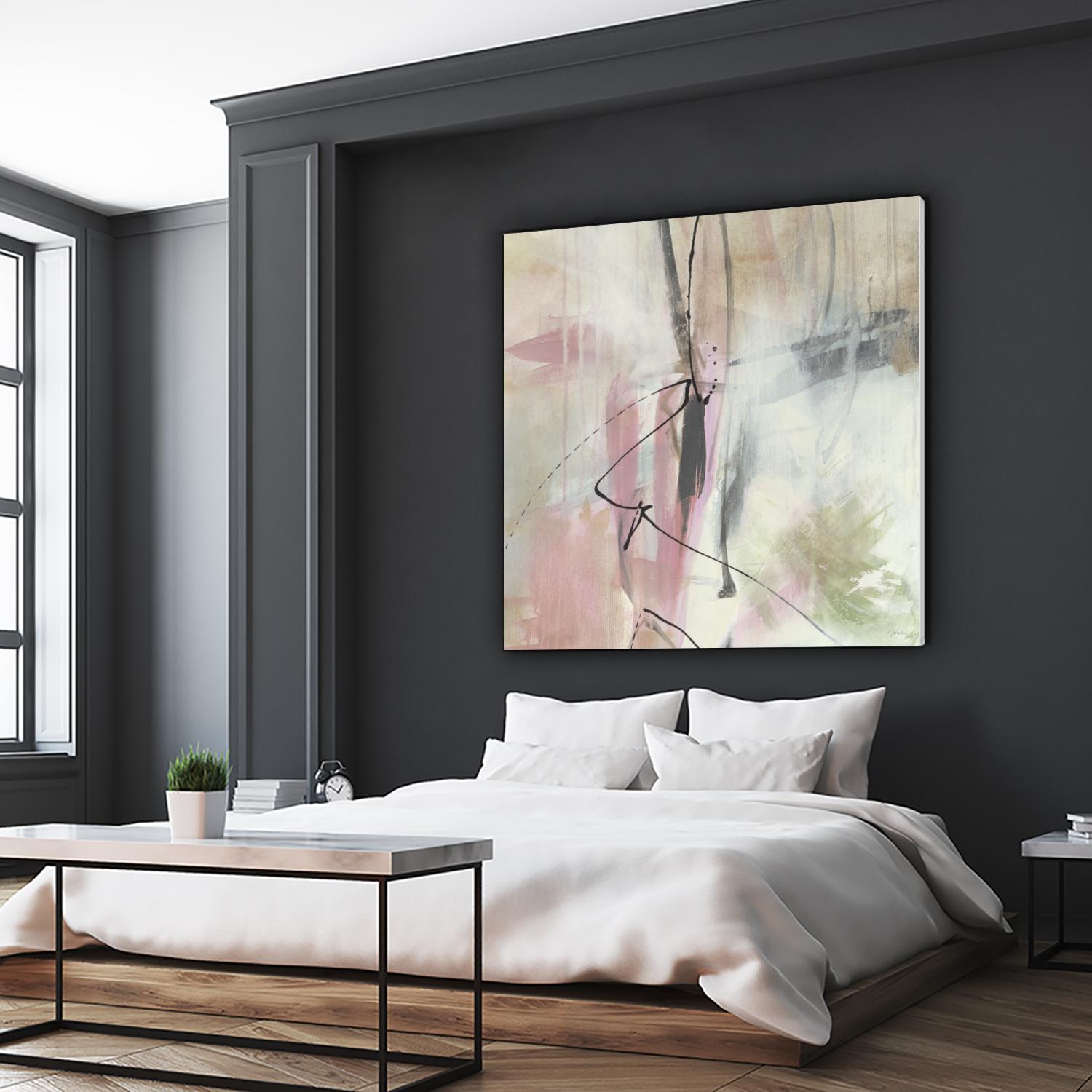 A la mode by Liz Jardine on GIANT ART - beige abstract