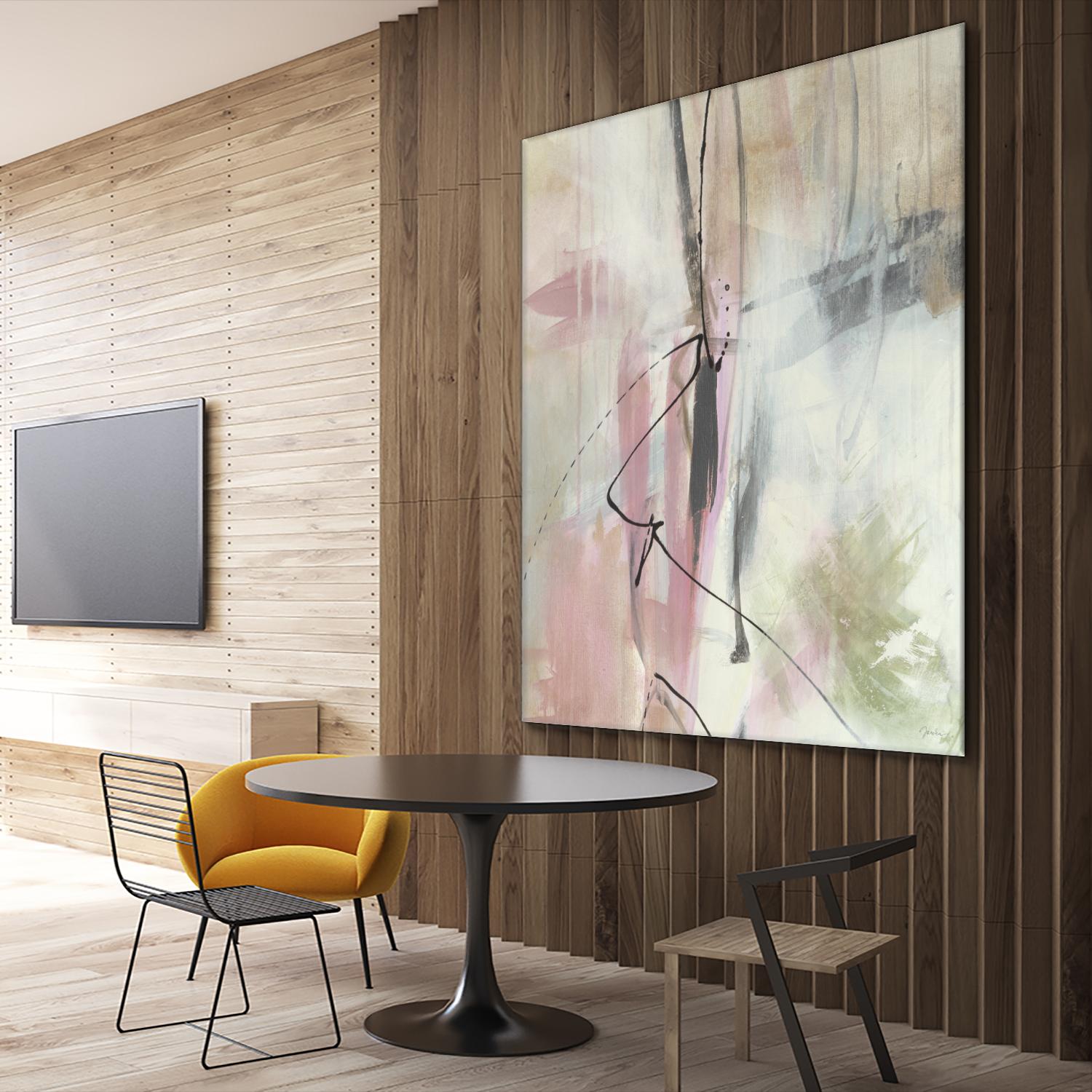 A la mode by Liz Jardine on GIANT ART - beige abstract