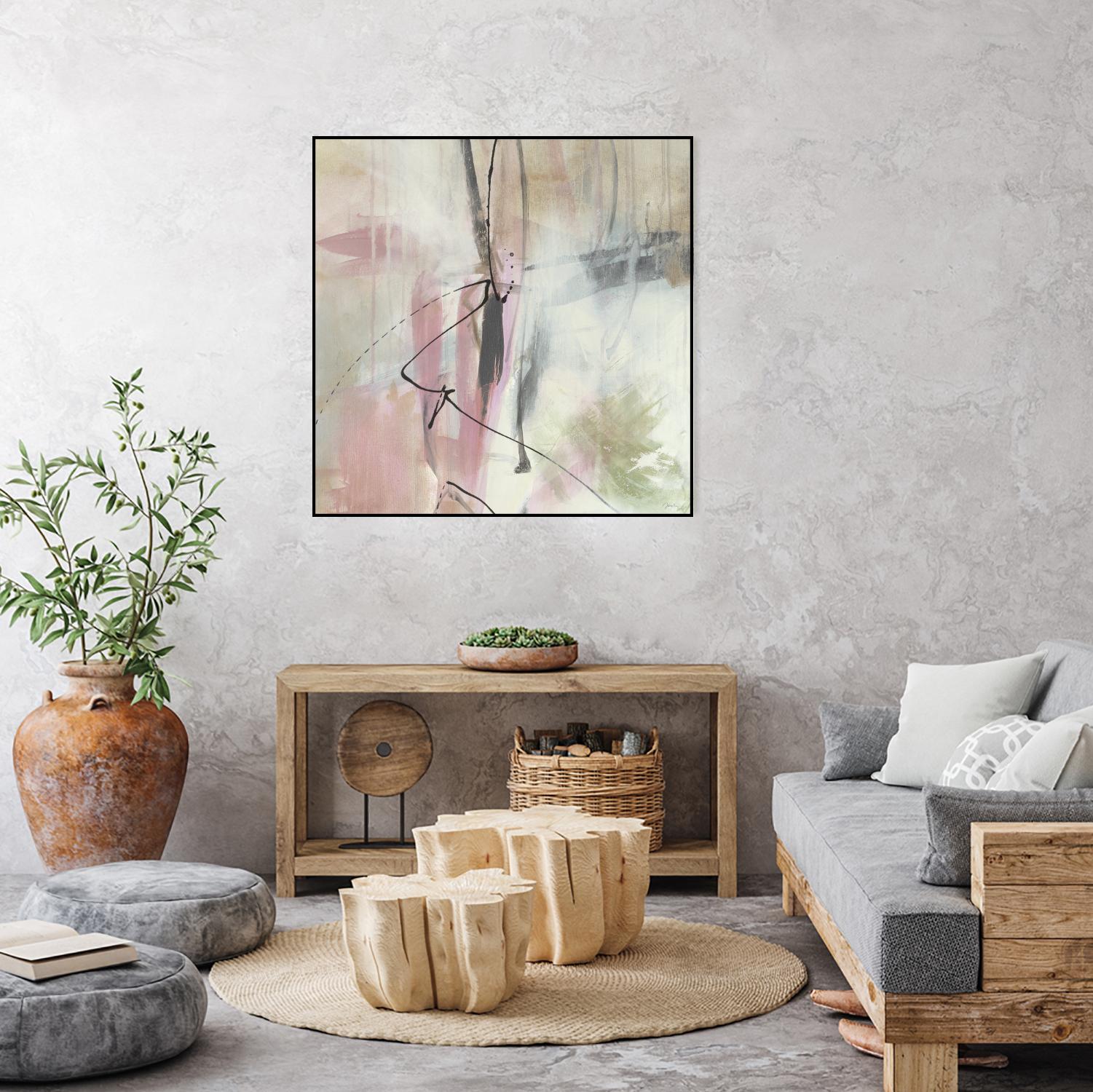 A la mode by Liz Jardine on GIANT ART - beige abstract