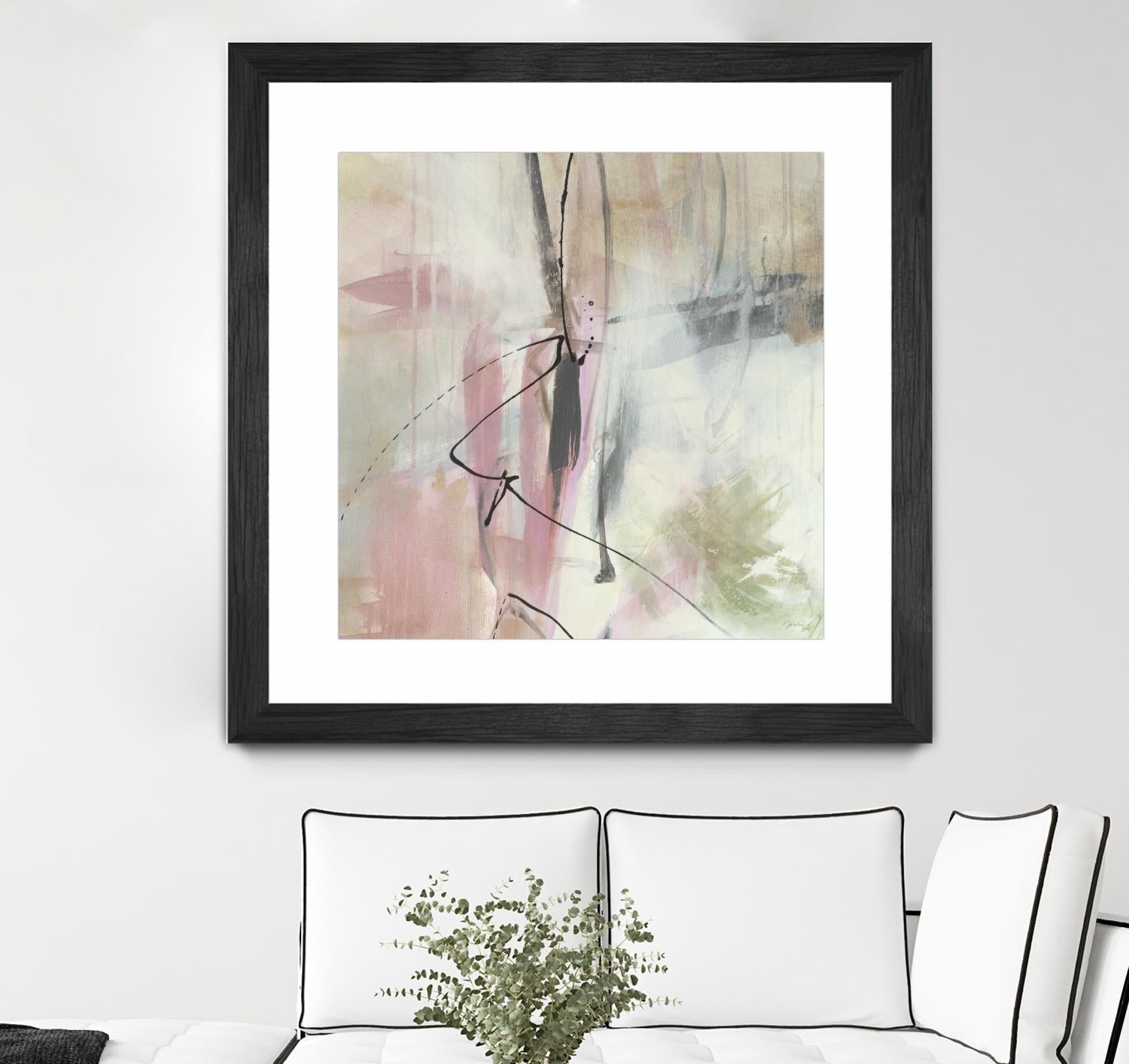 A la mode by Liz Jardine on GIANT ART - beige abstract