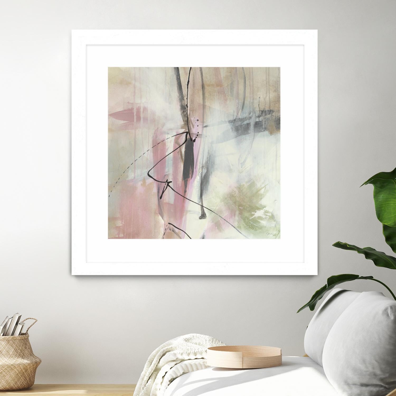 A la mode by Liz Jardine on GIANT ART - beige abstract