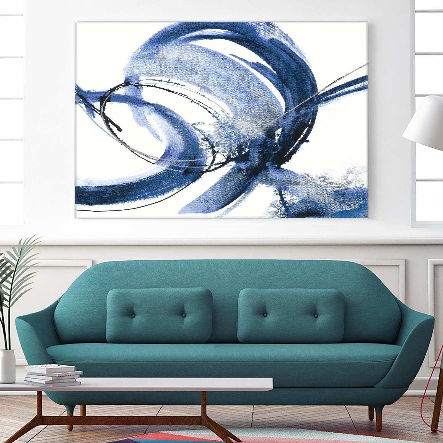 The Next Wave V18 by Liz Jardine on GIANT ART - grays organic shapes