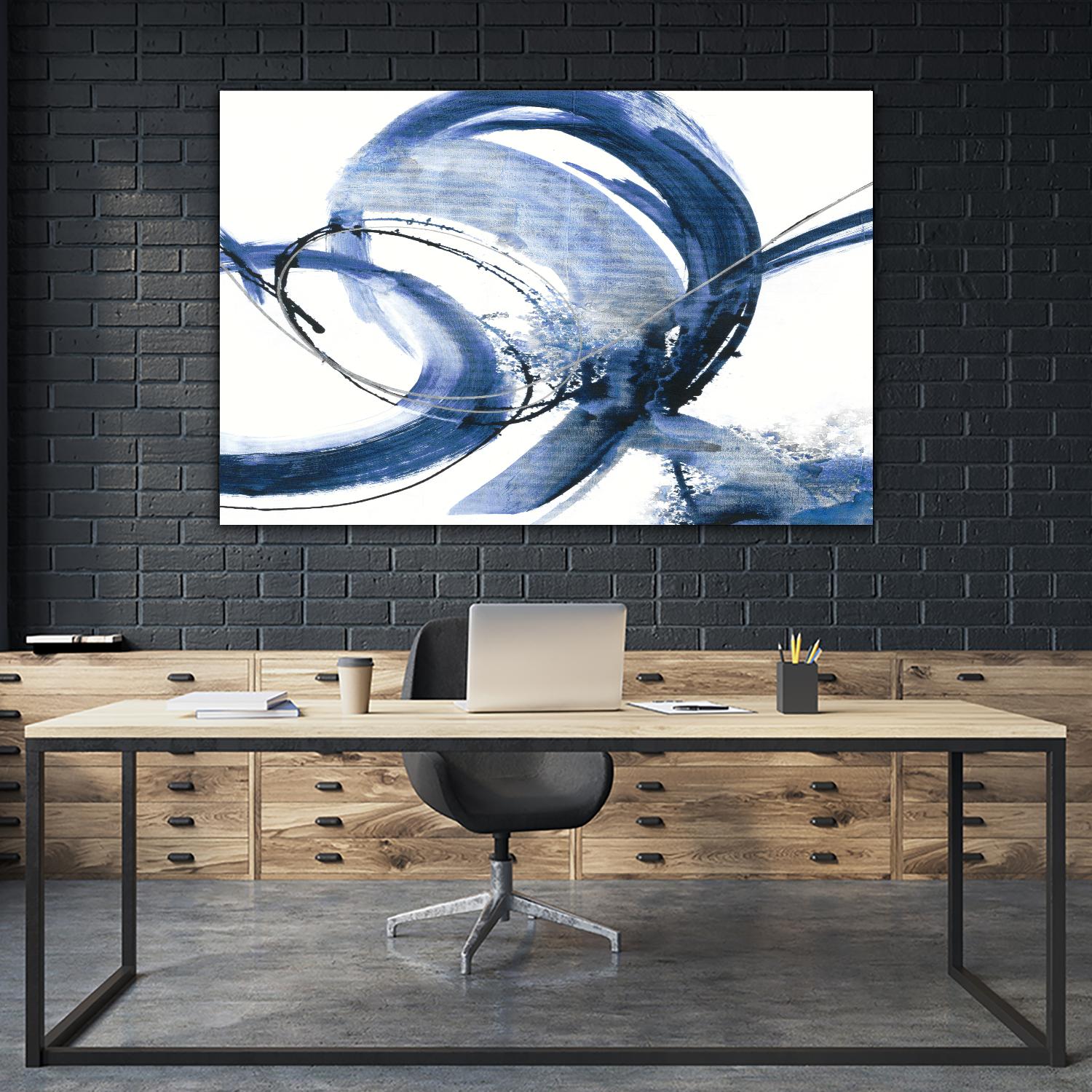 The Next Wave V18 by Liz Jardine on GIANT ART - grays organic shapes