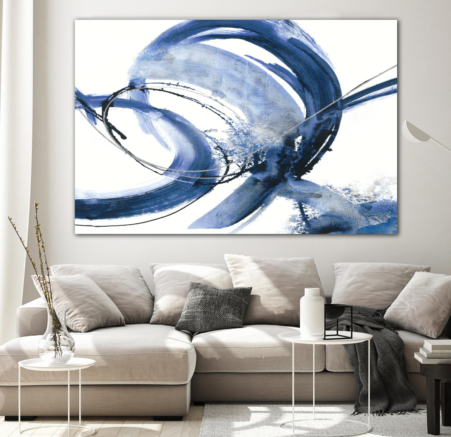 The Next Wave V18 by Liz Jardine on GIANT ART - grays organic shapes