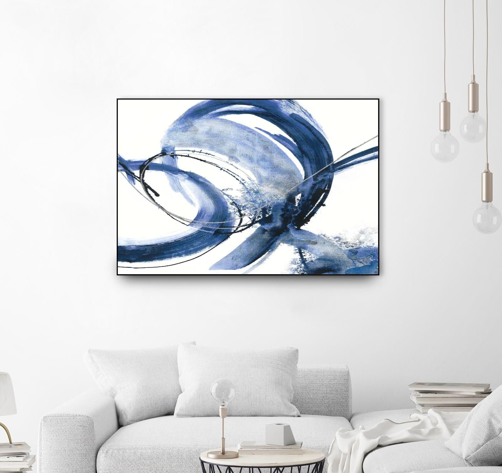 The Next Wave V18 by Liz Jardine on GIANT ART - grays organic shapes