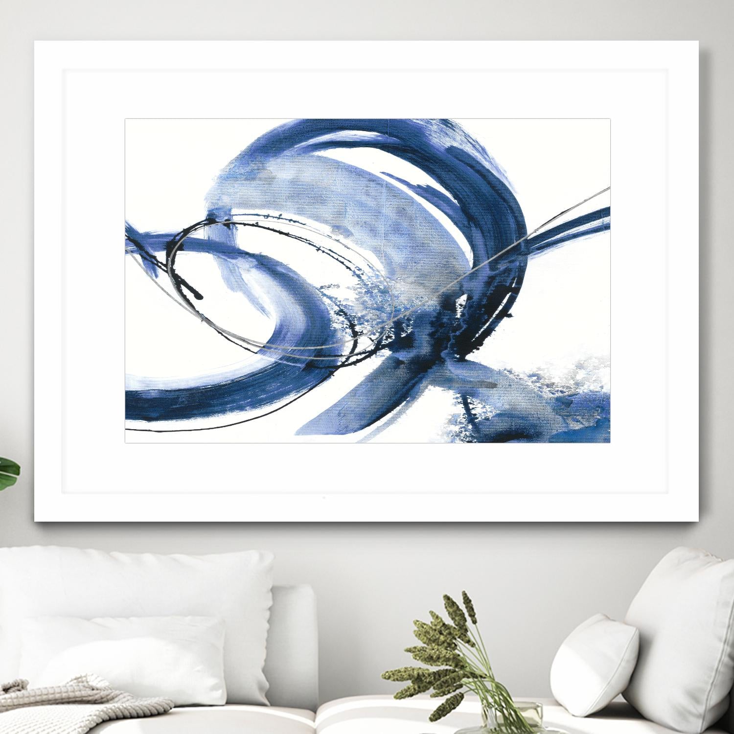 The Next Wave V18 by Liz Jardine on GIANT ART - grays organic shapes