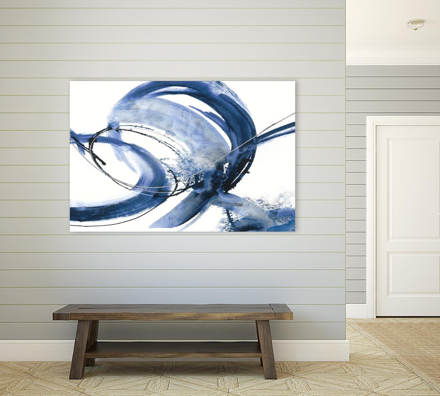 The Next Wave V18 by Liz Jardine on GIANT ART - grays organic shapes