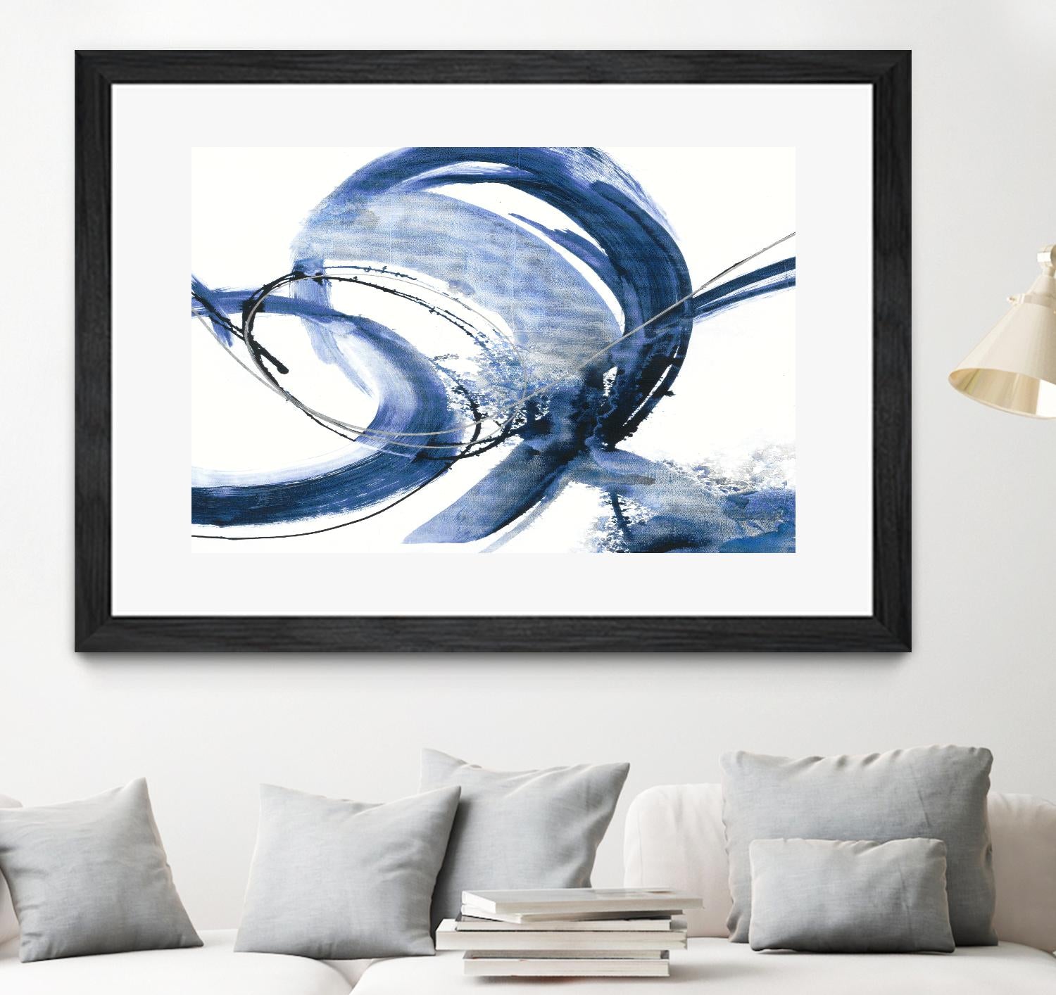 The Next Wave V18 by Liz Jardine on GIANT ART - grays organic shapes