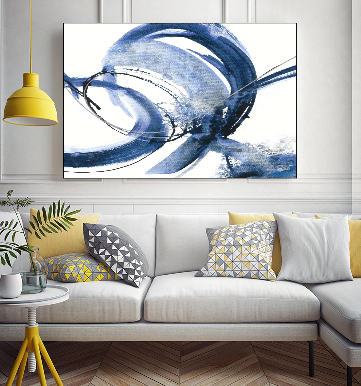 The Next Wave V18 by Liz Jardine on GIANT ART - grays organic shapes