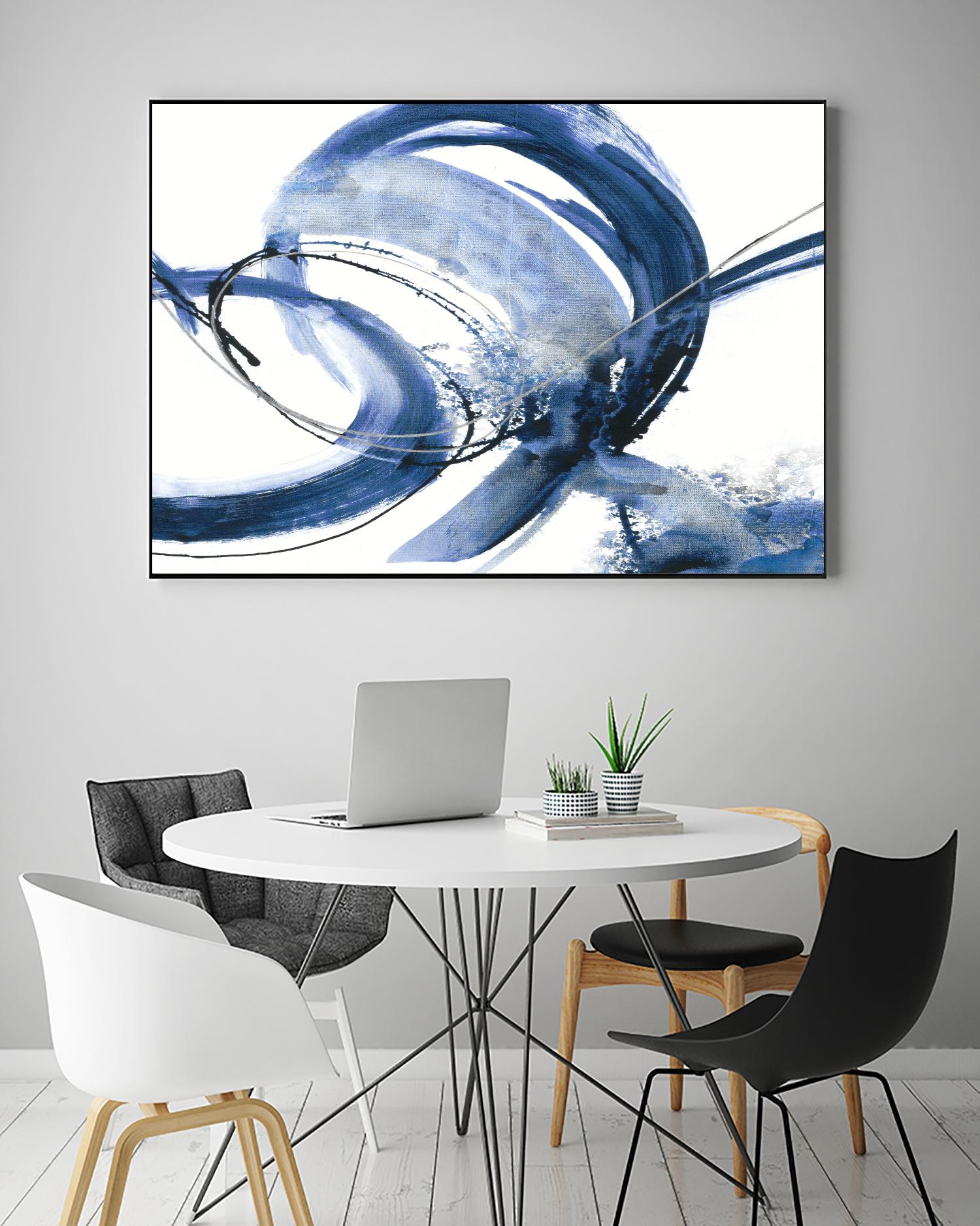 The Next Wave V18 by Liz Jardine on GIANT ART - grays organic shapes