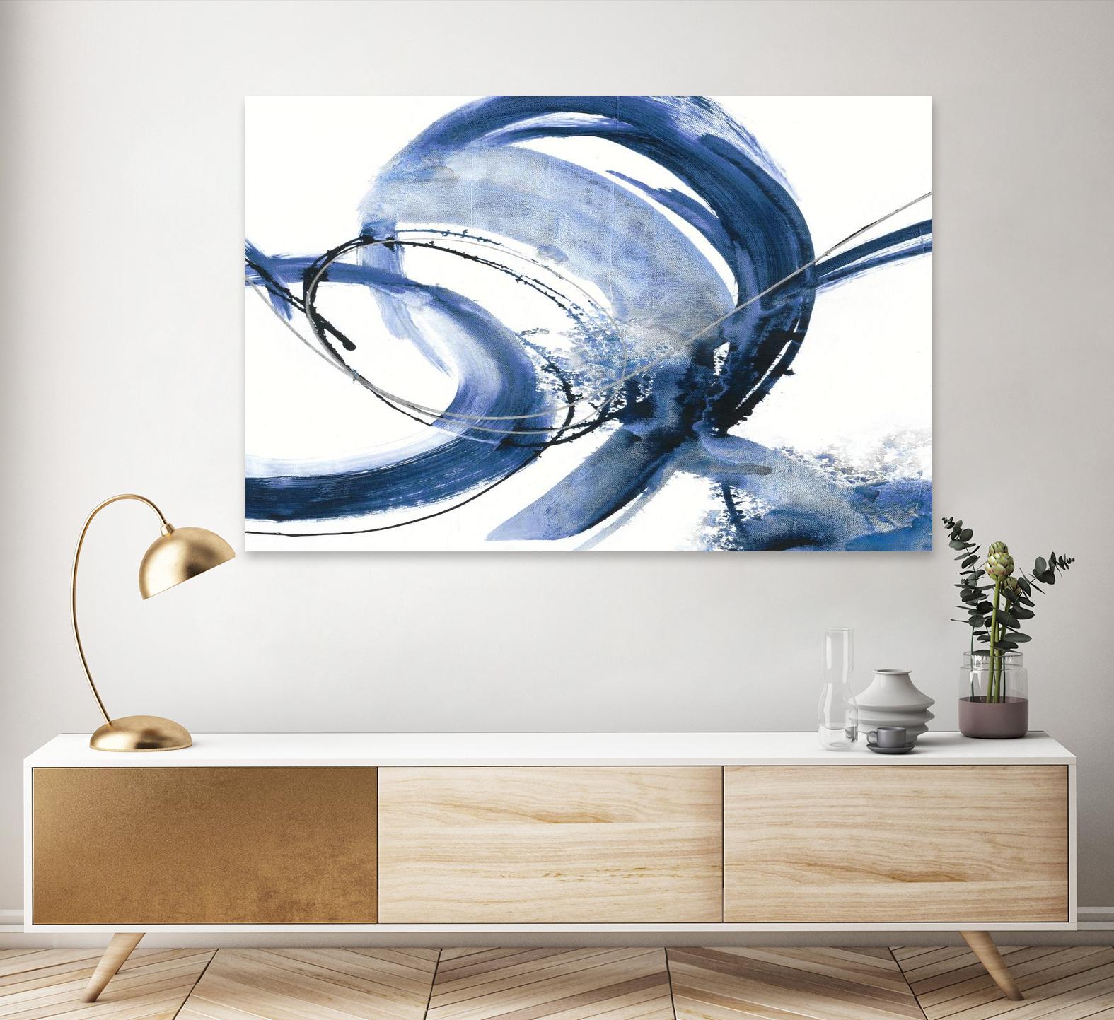 The Next Wave V18 by Liz Jardine on GIANT ART - grays organic shapes