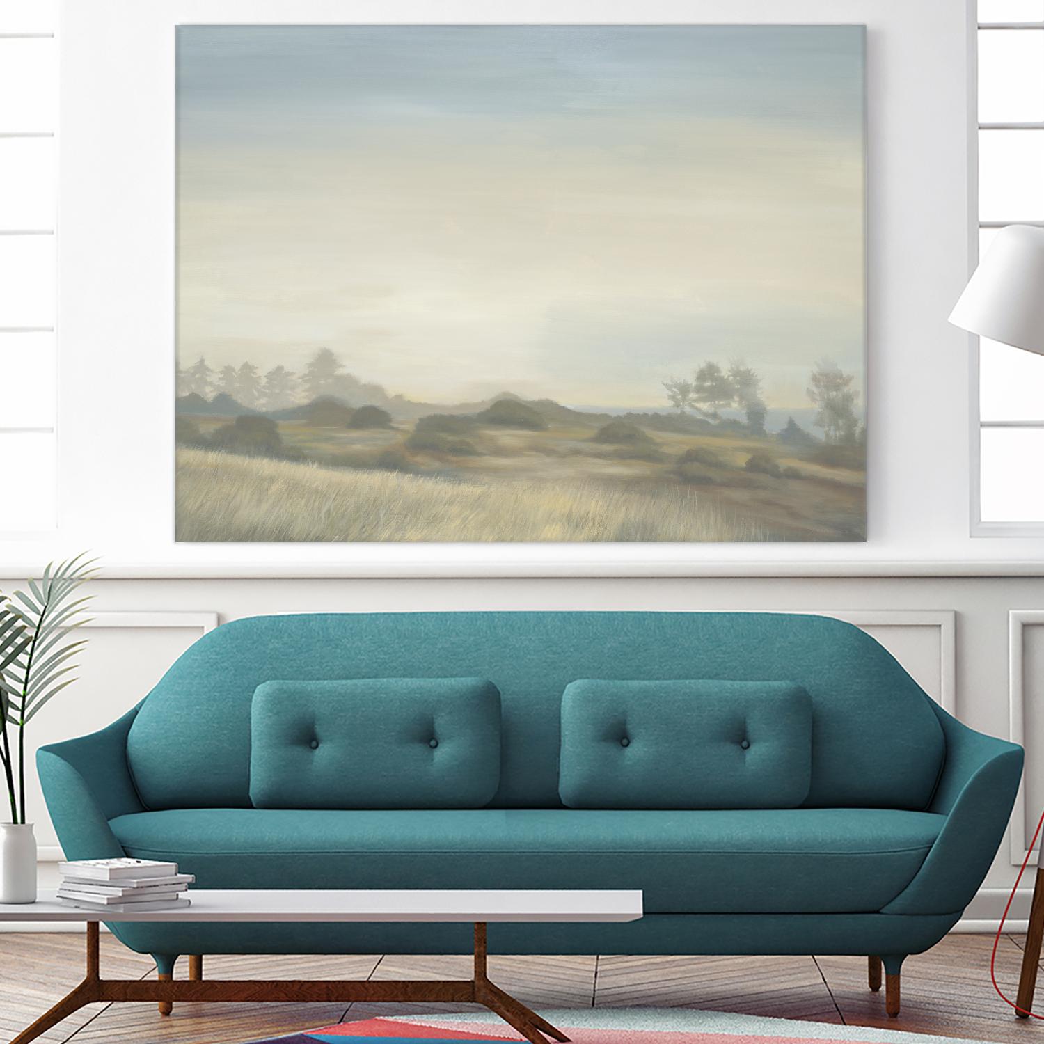 Waves Of Grain by Liz Jardine on GIANT ART - browns scenic, traditional landscapes