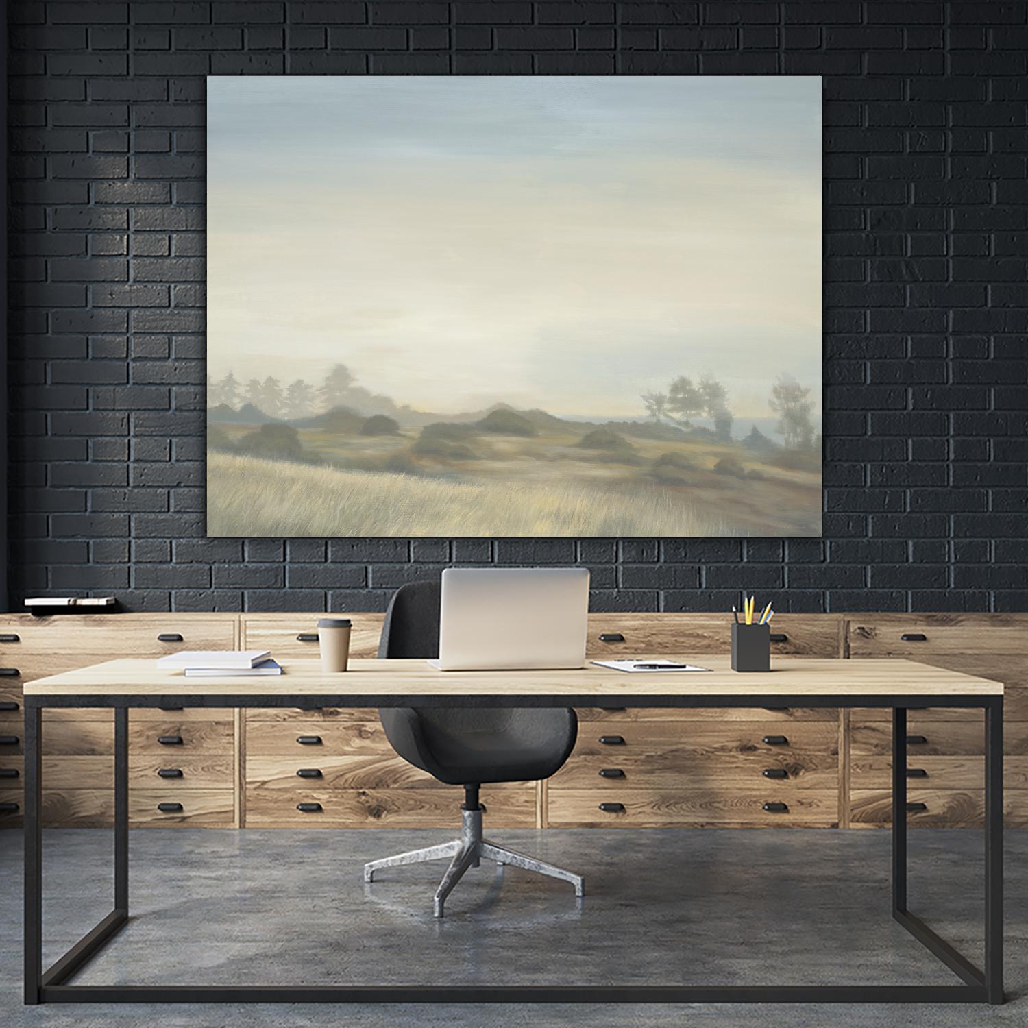 Waves Of Grain by Liz Jardine on GIANT ART - browns scenic, traditional landscapes