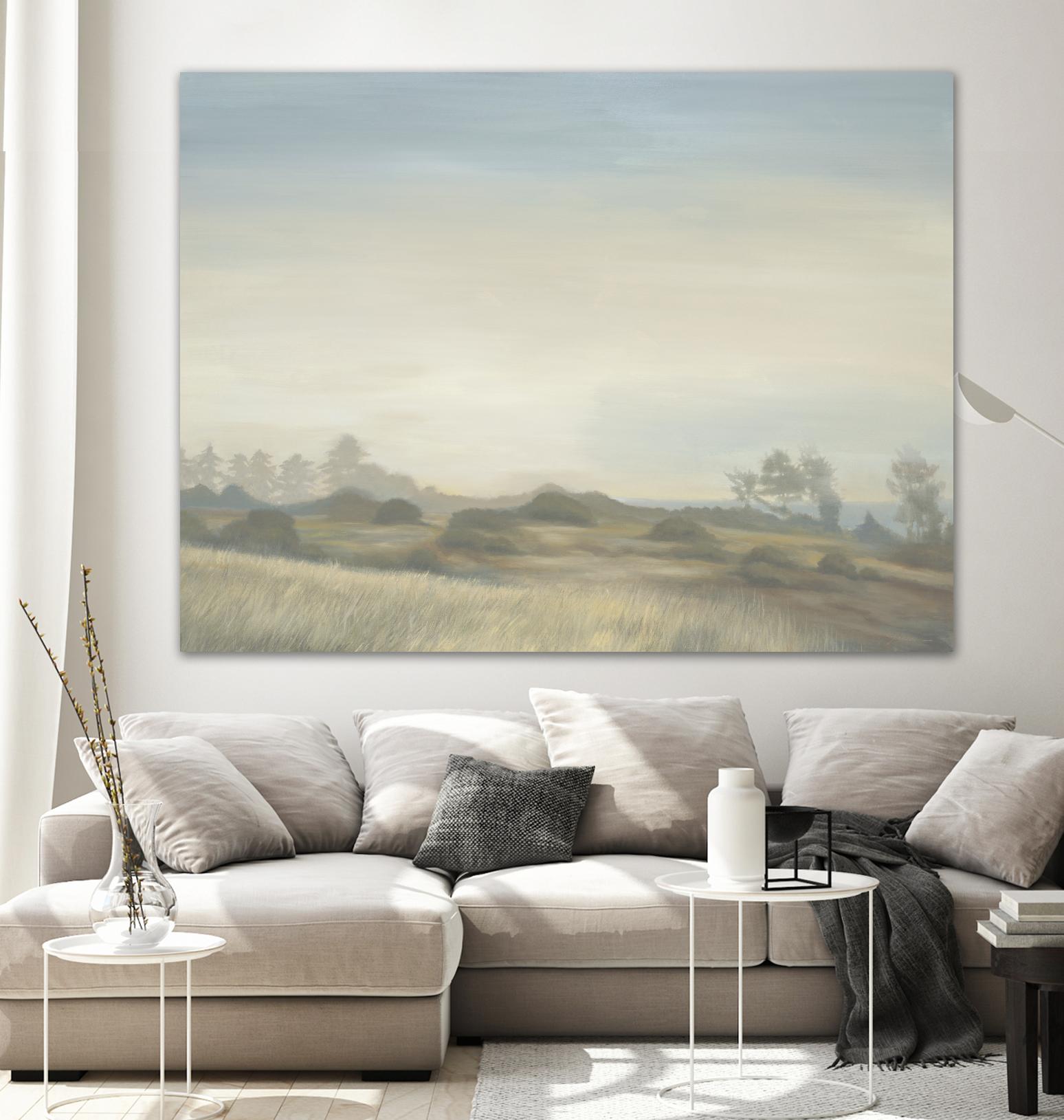 Waves Of Grain by Liz Jardine on GIANT ART - browns scenic, traditional landscapes