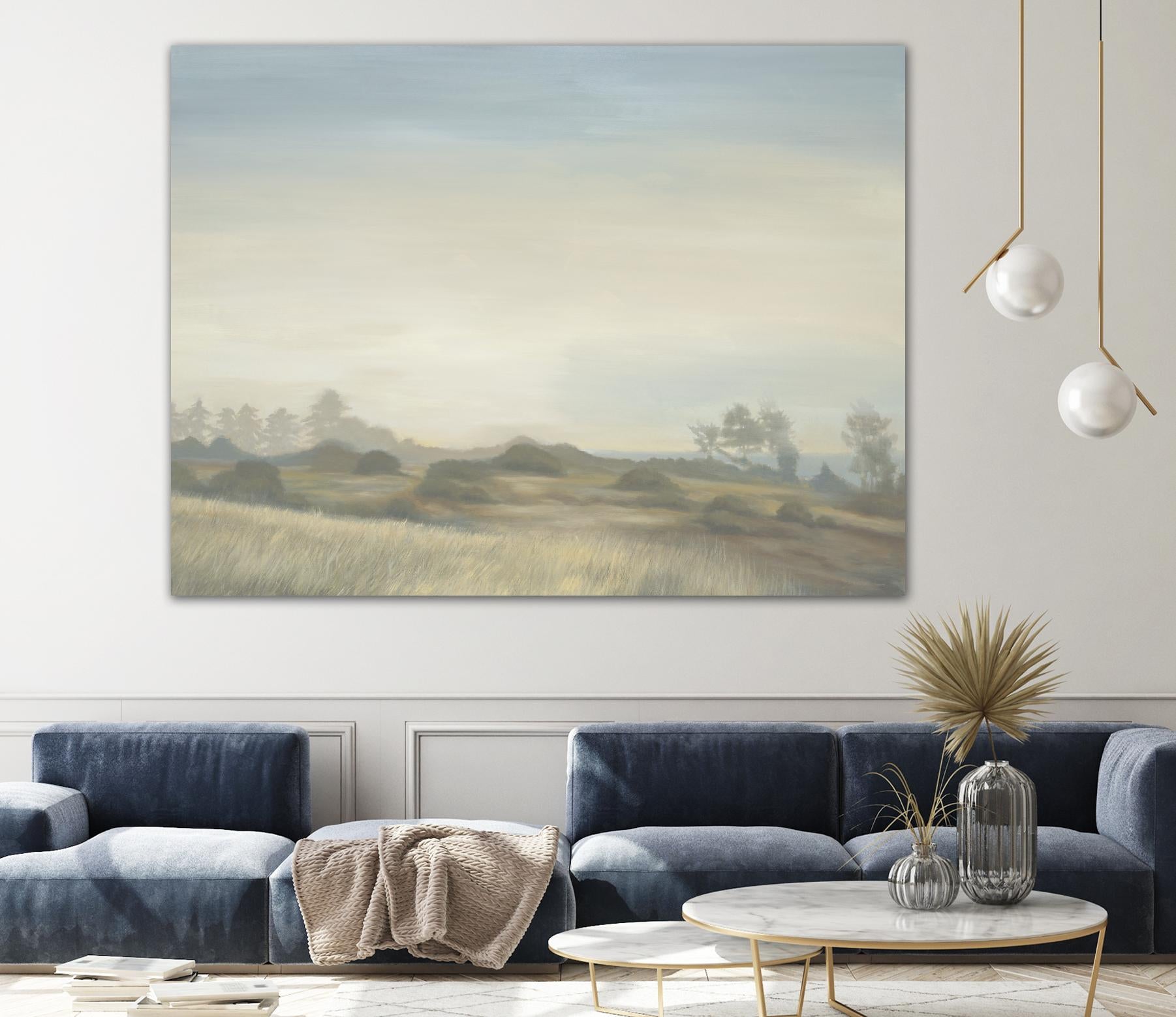 Waves Of Grain by Liz Jardine on GIANT ART - browns scenic, traditional landscapes