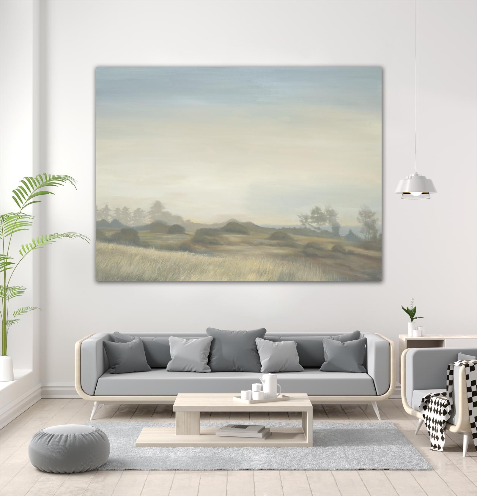 Waves Of Grain by Liz Jardine on GIANT ART - browns scenic, traditional landscapes