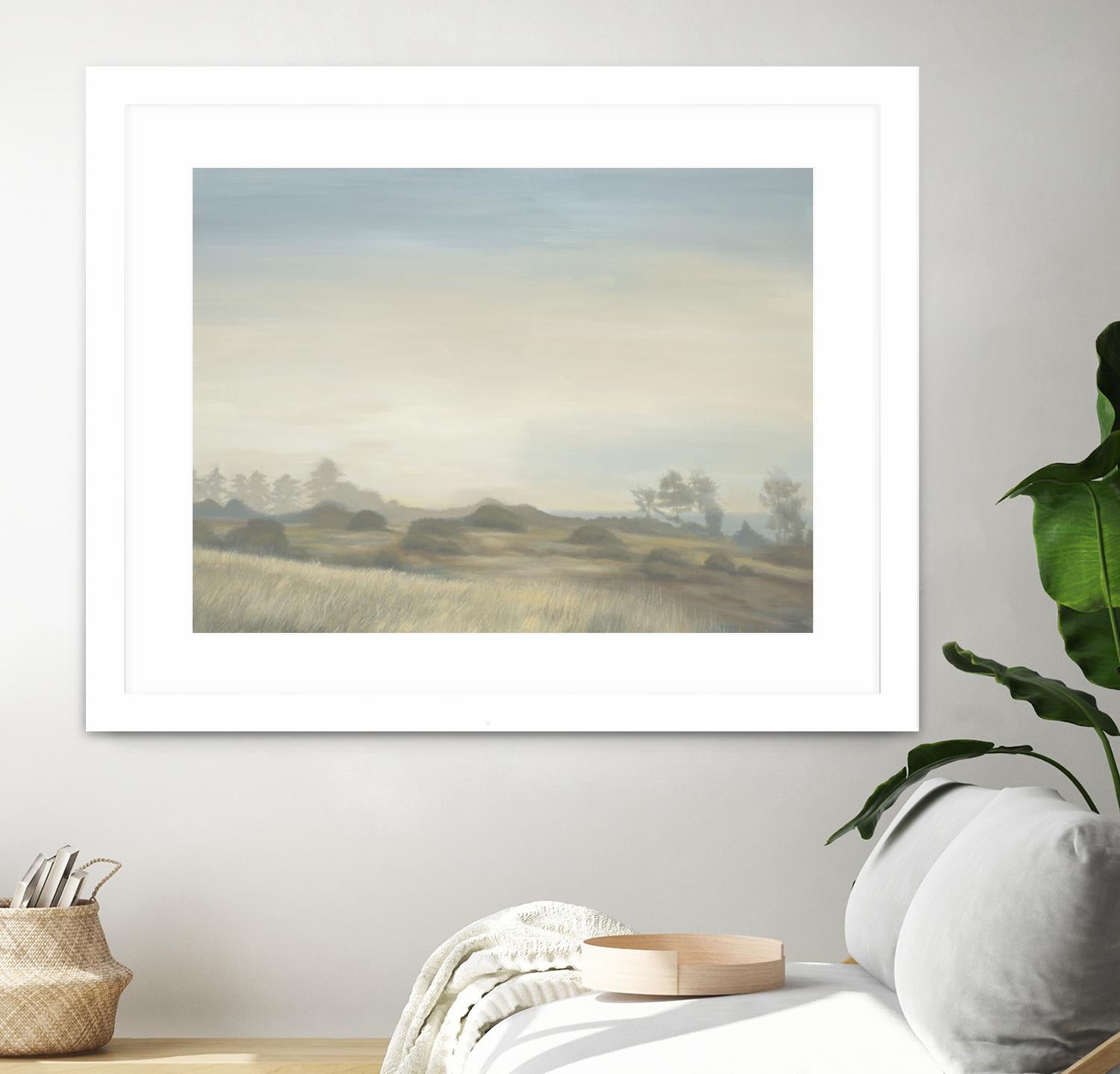 Waves Of Grain by Liz Jardine on GIANT ART - browns scenic, traditional landscapes