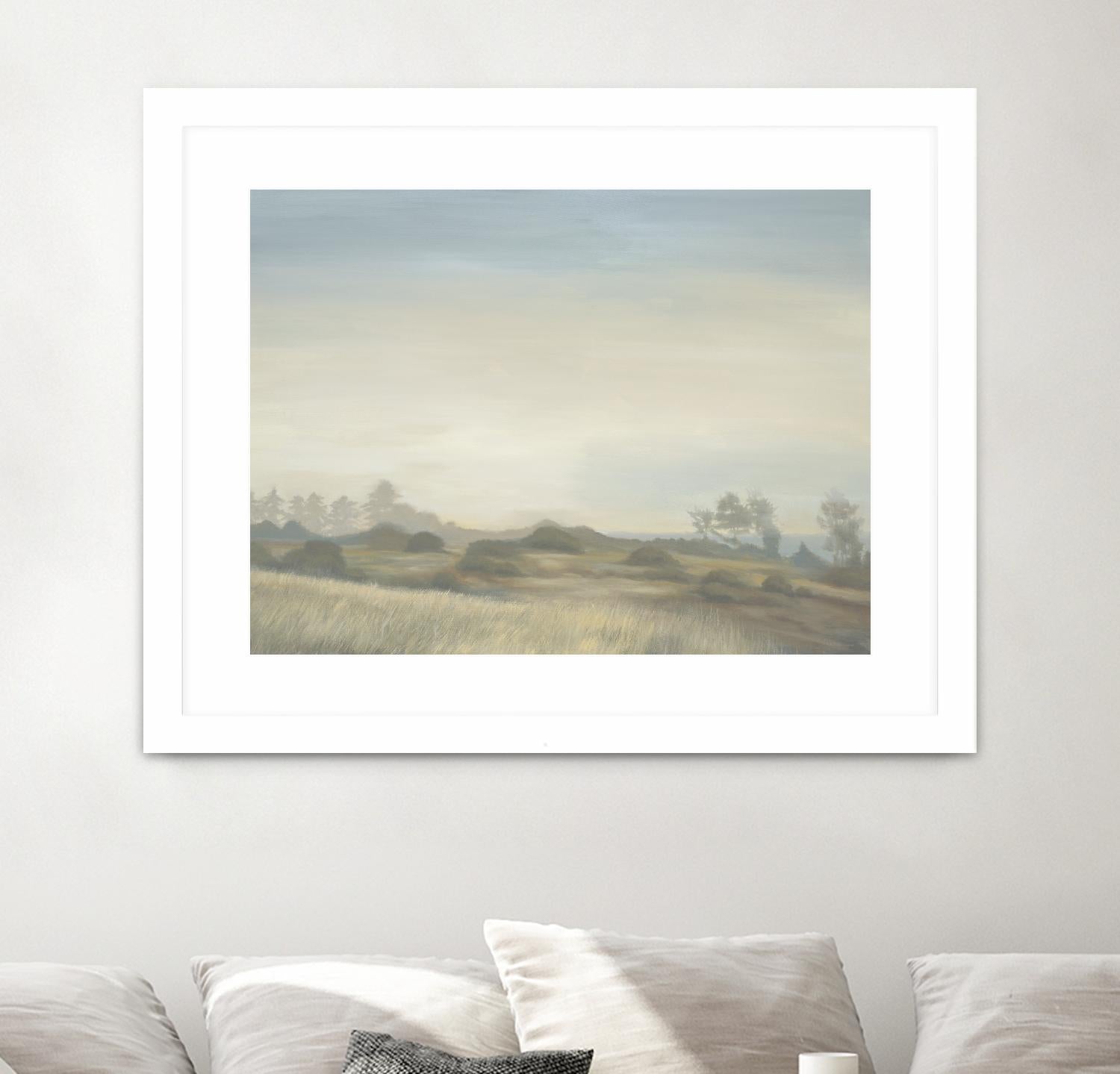 Waves Of Grain by Liz Jardine on GIANT ART - browns scenic, traditional landscapes