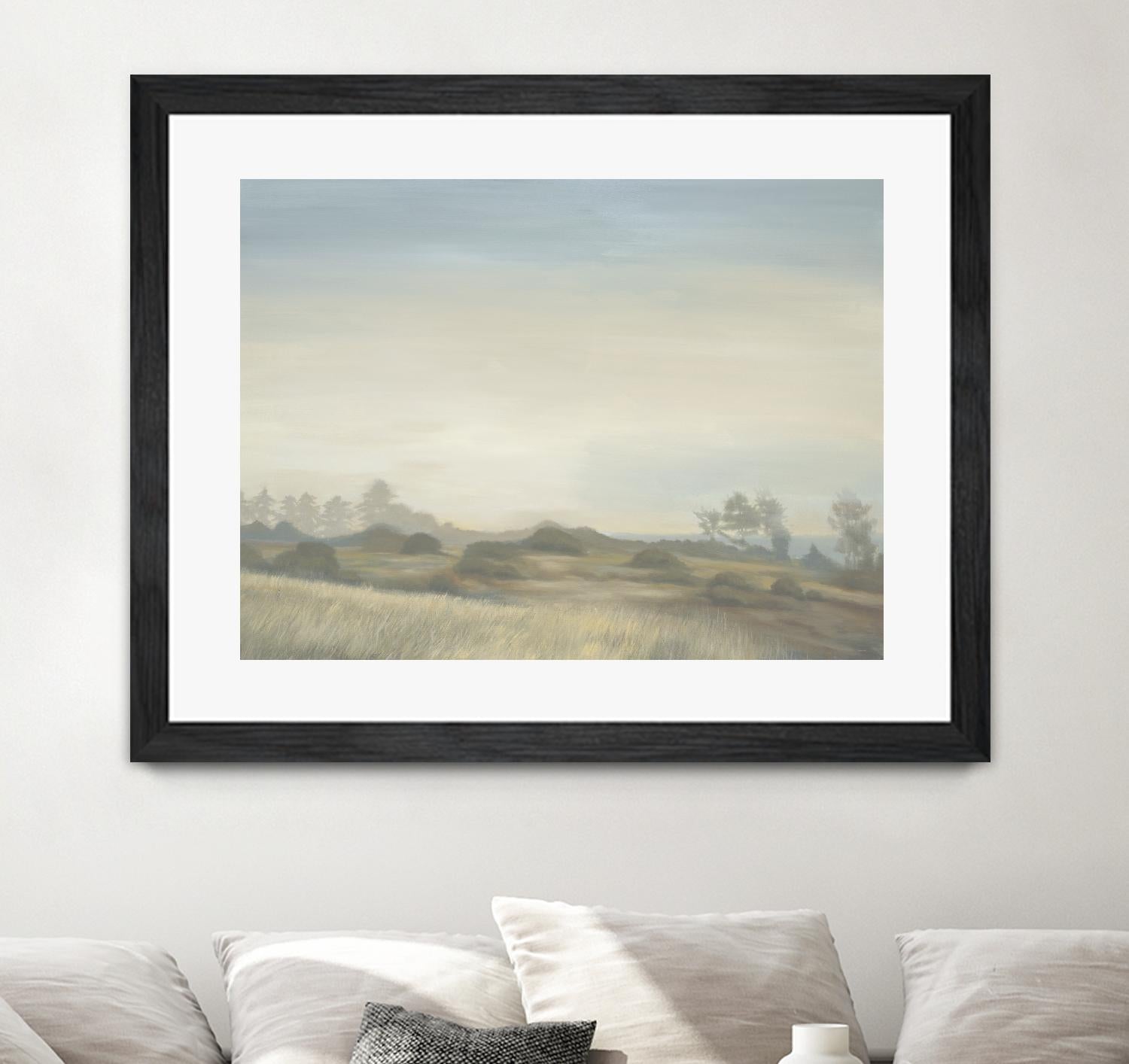 Waves Of Grain by Liz Jardine on GIANT ART - browns scenic, traditional landscapes