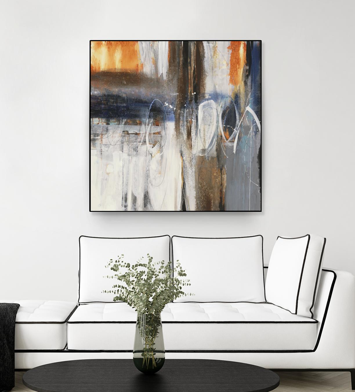 Back to the Future by Liz Jardine on GIANT ART - browns abstract