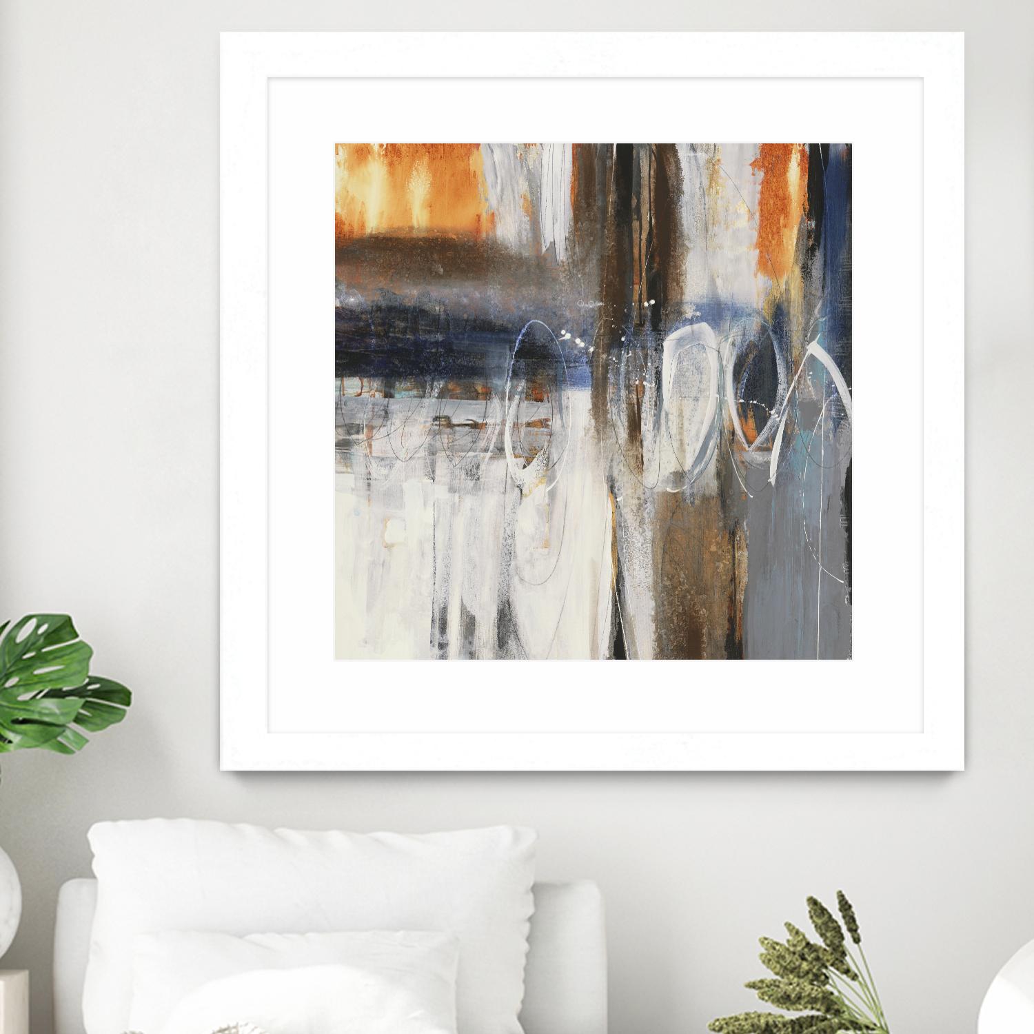 Back to the Future by Liz Jardine on GIANT ART - browns abstract