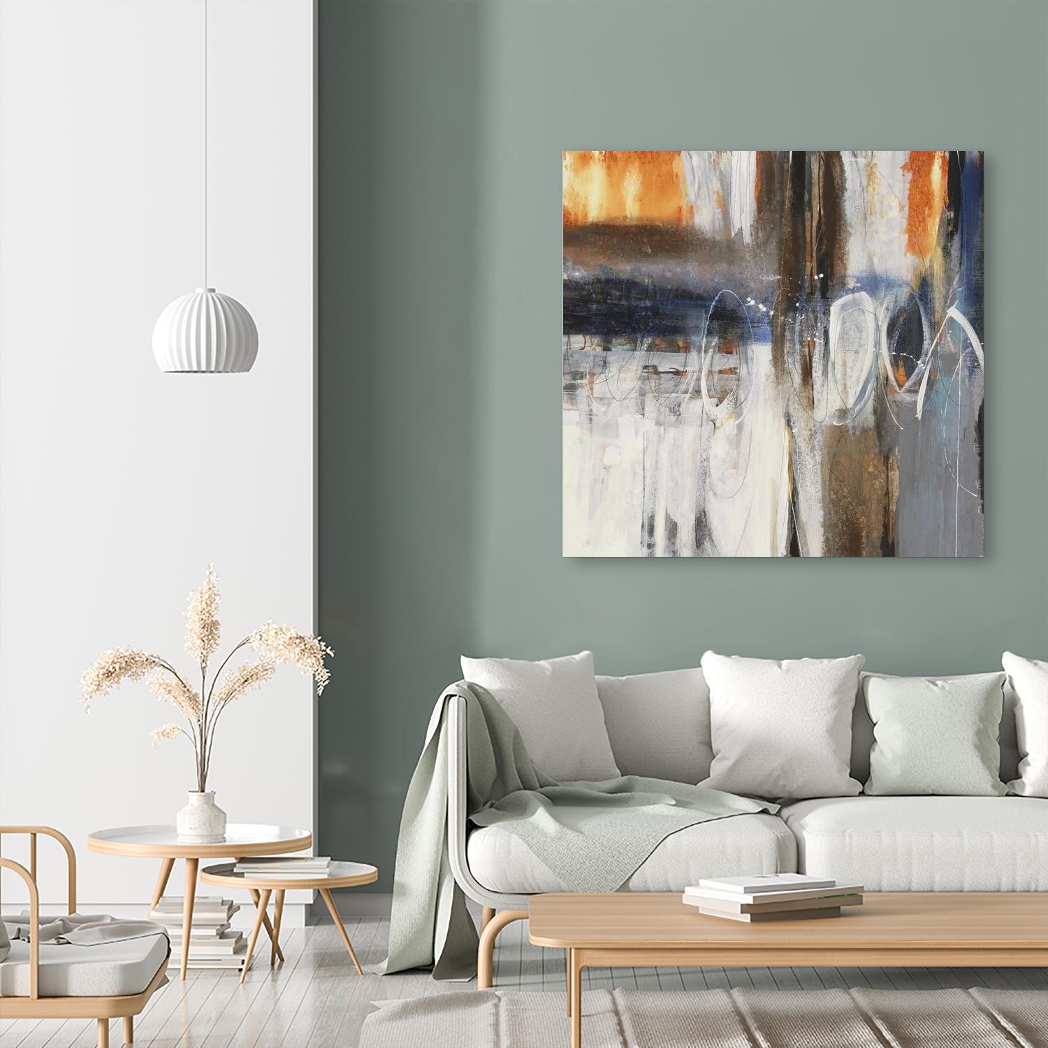 Back to the Future by Liz Jardine on GIANT ART - browns abstract