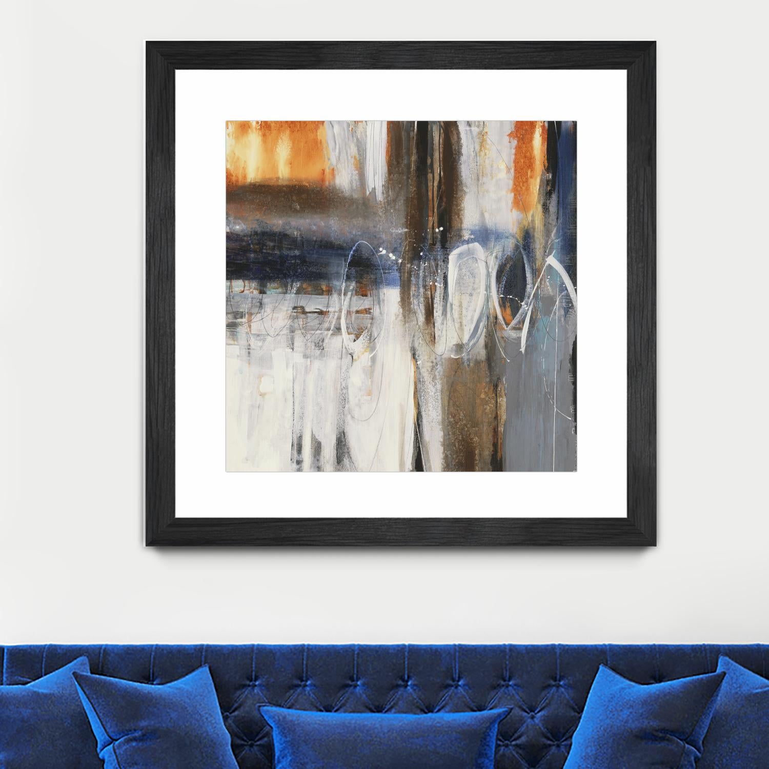 Back to the Future by Liz Jardine on GIANT ART - browns abstract