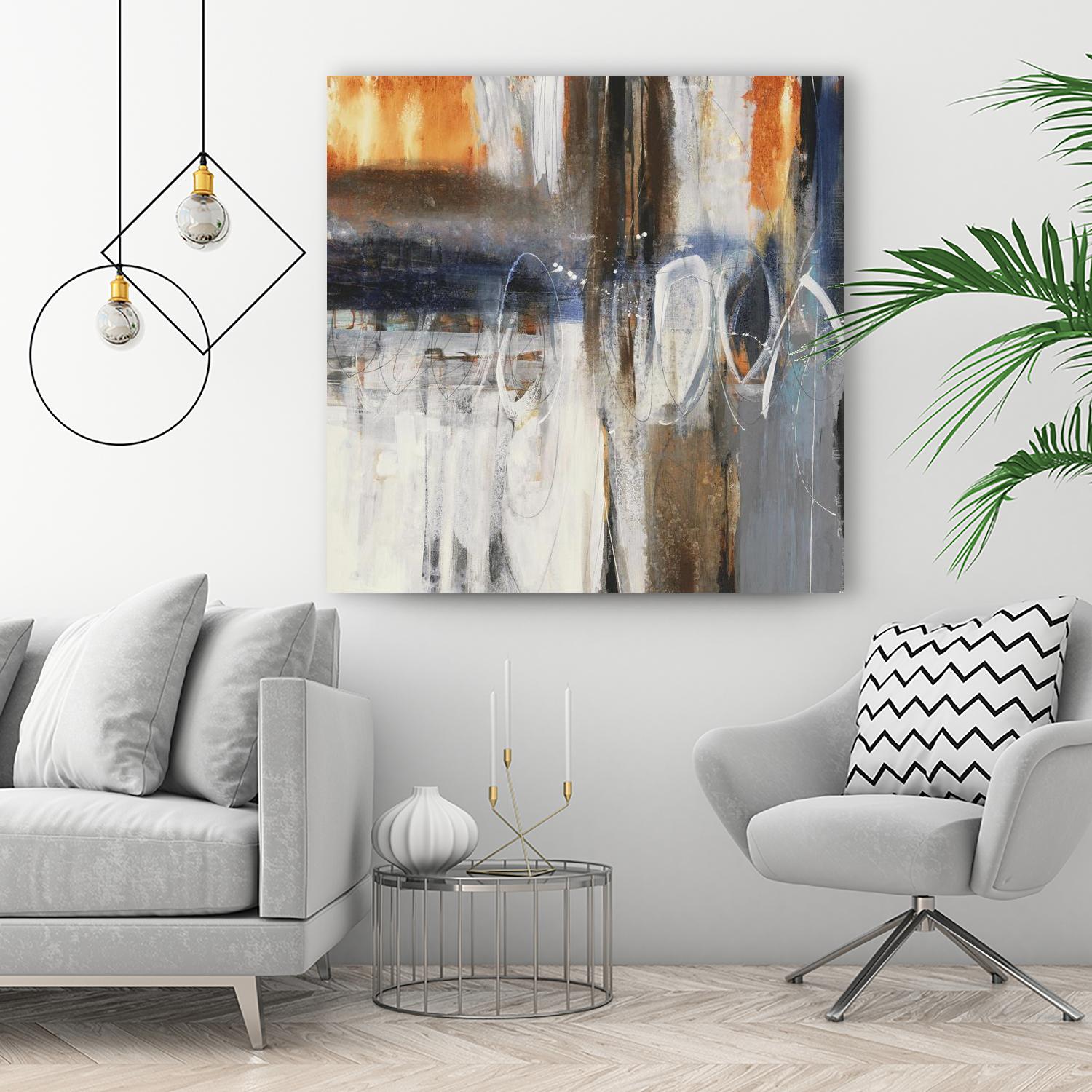 Back to the Future by Liz Jardine on GIANT ART - browns abstract