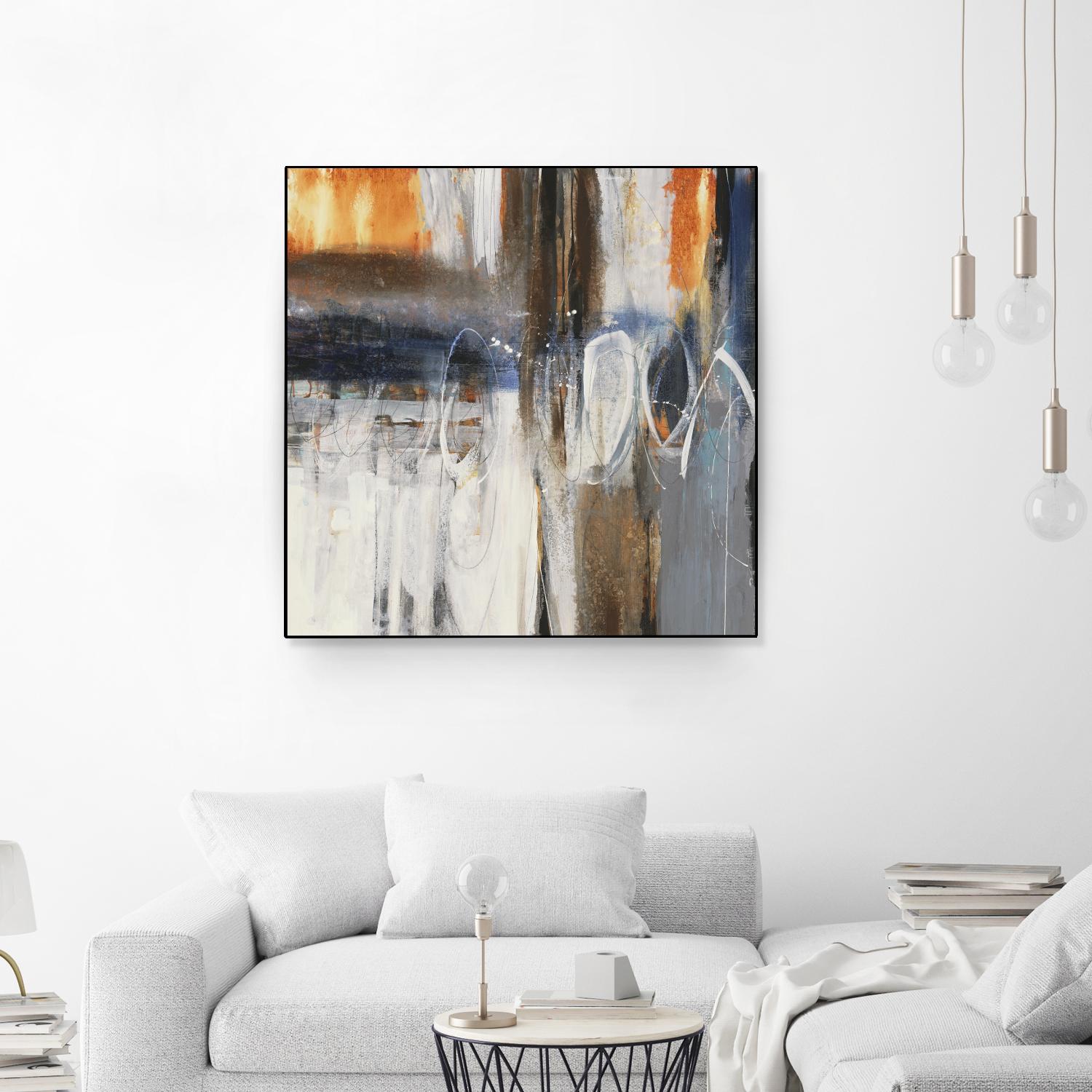 Back to the Future by Liz Jardine on GIANT ART - browns abstract