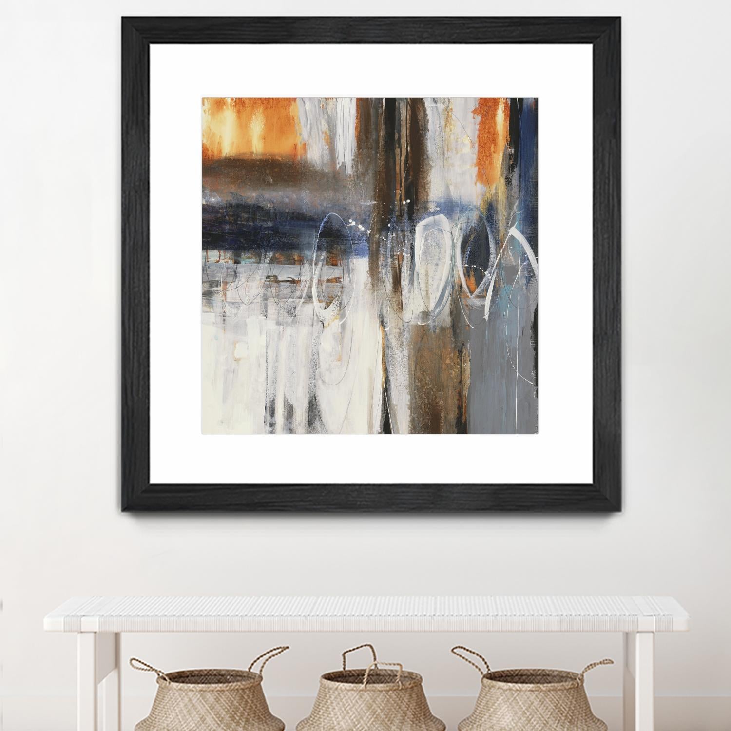 Back to the Future by Liz Jardine on GIANT ART - browns abstract