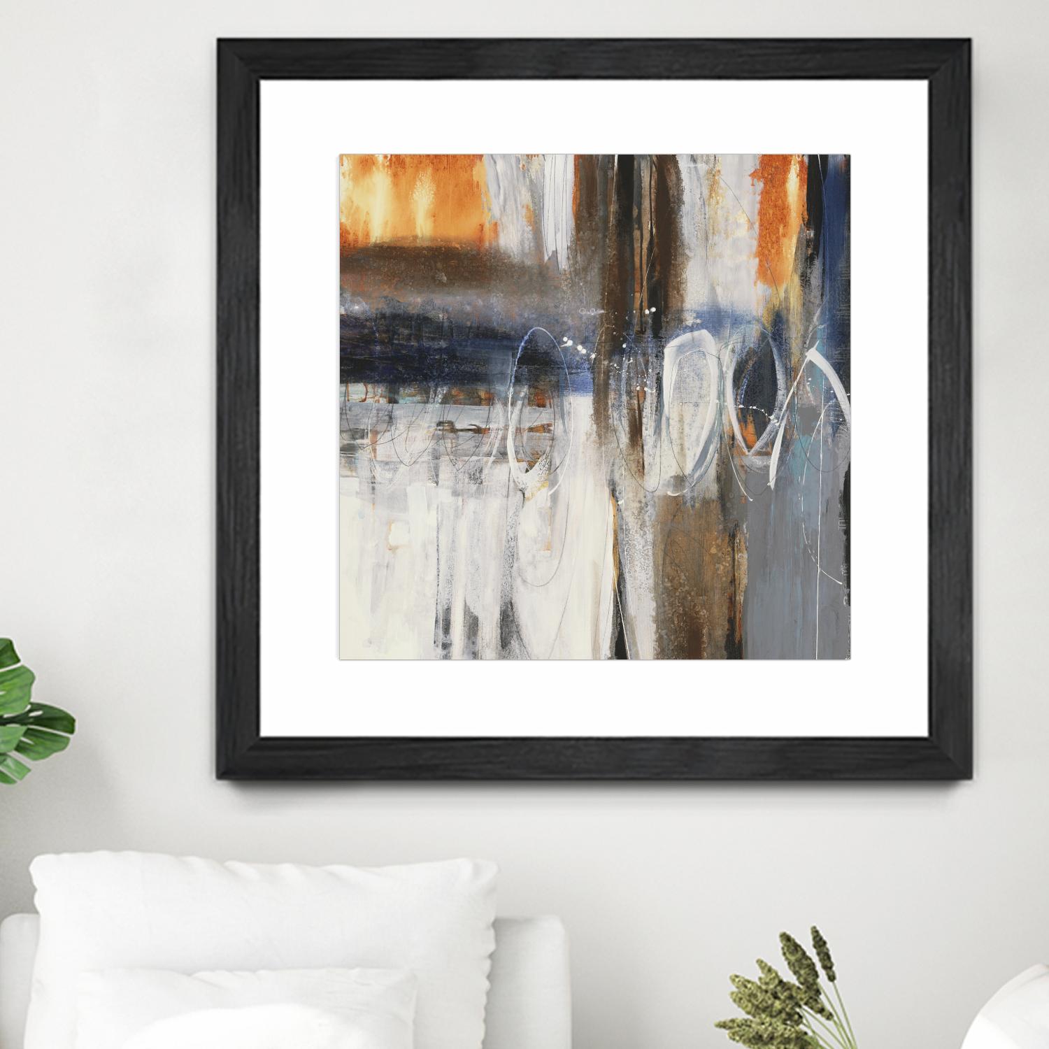 Back to the Future by Liz Jardine on GIANT ART - browns abstract