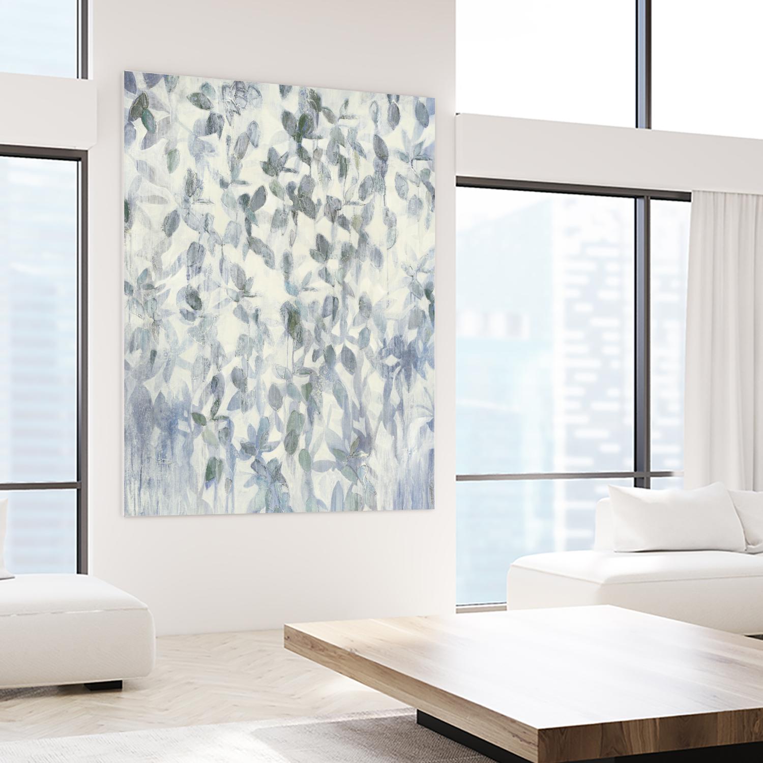 Sea Foam IV V1 by Liz Jardine on GIANT ART - blues sea life