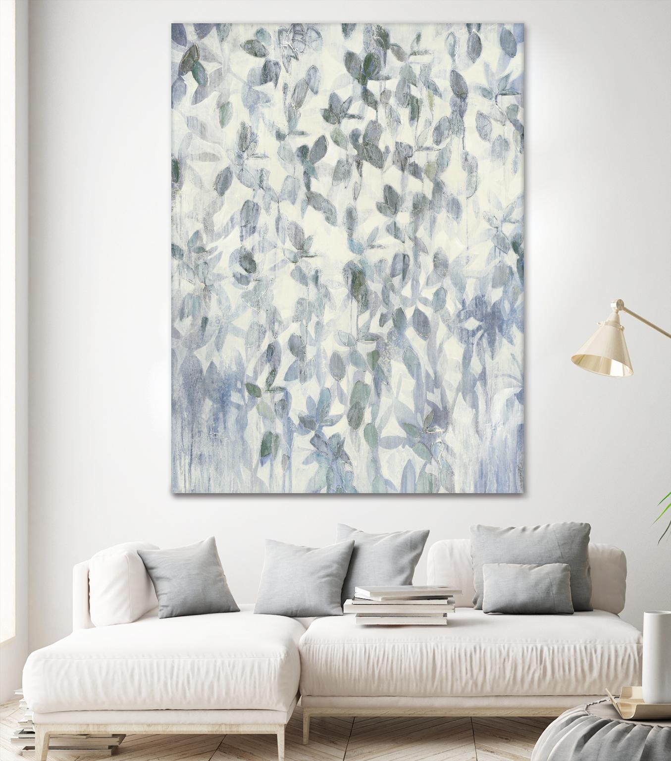 Sea Foam IV V1 by Liz Jardine on GIANT ART - blues sea life