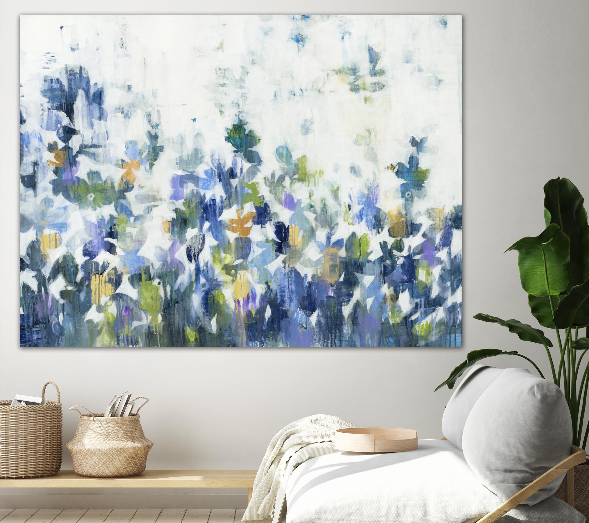 Pure Poetry by Liz Jardine on GIANT ART - abstracted florals