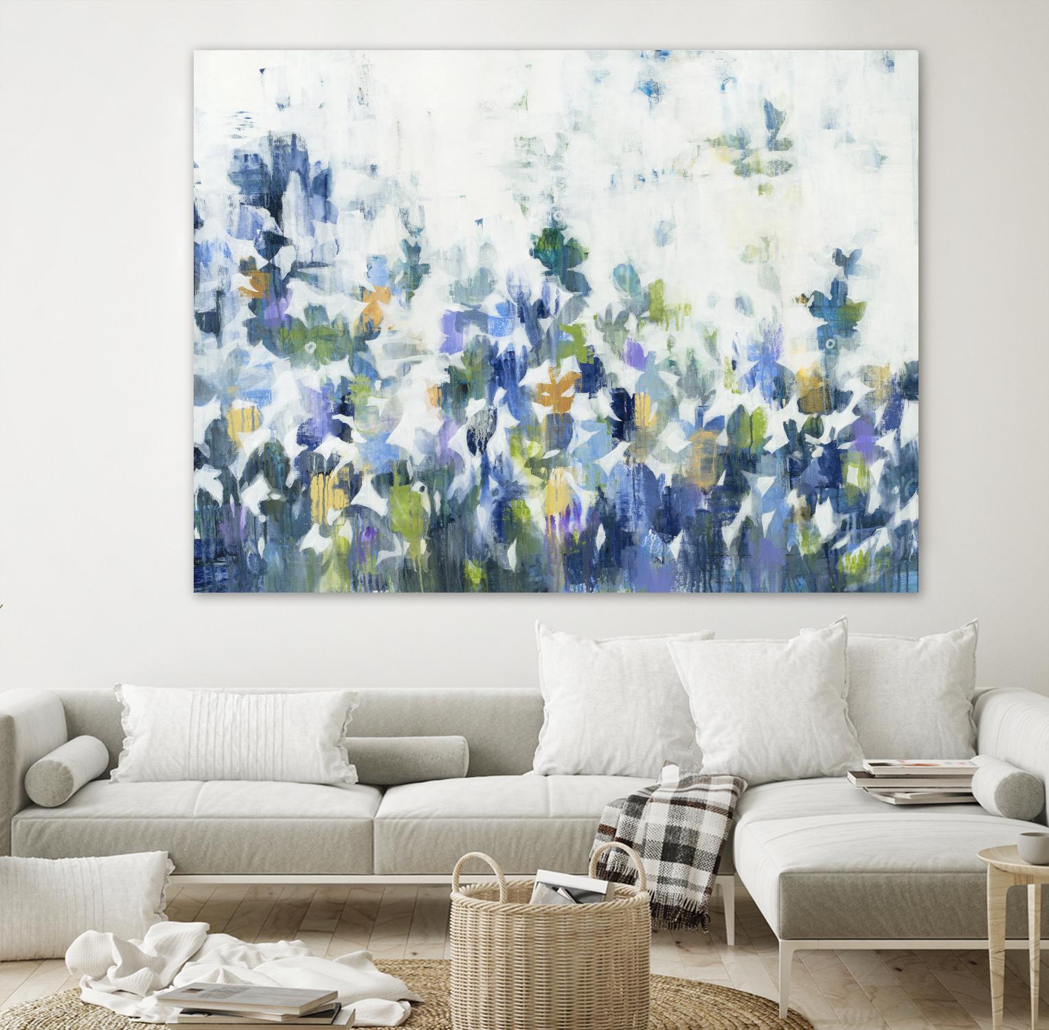 Pure Poetry by Liz Jardine on GIANT ART - abstracted florals