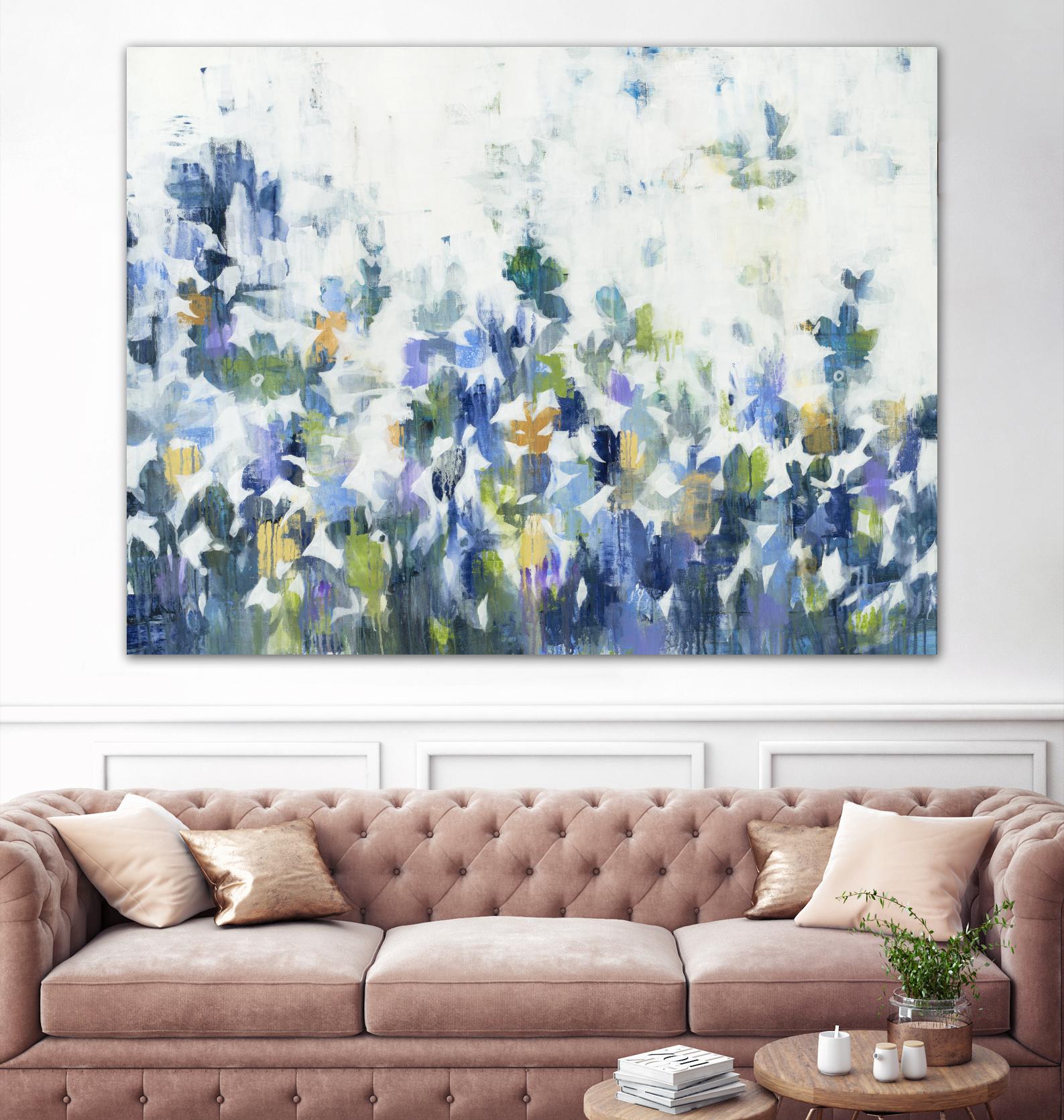 Pure Poetry by Liz Jardine on GIANT ART - abstracted florals
