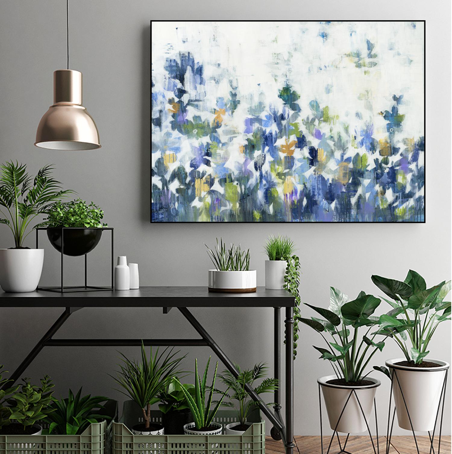 Pure Poetry by Liz Jardine on GIANT ART - abstracted florals