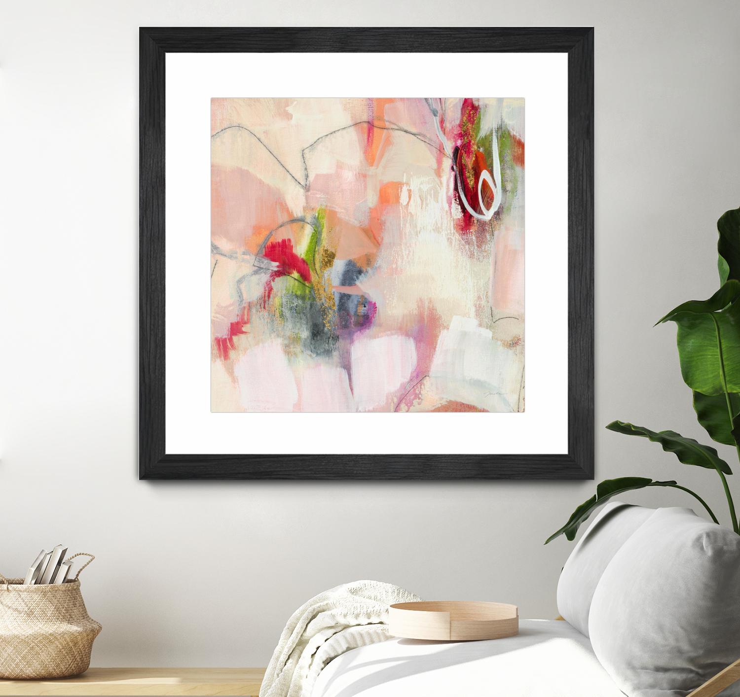 Fresh Start V7 by Liz Jardine on GIANT ART - whites & creams abstract white