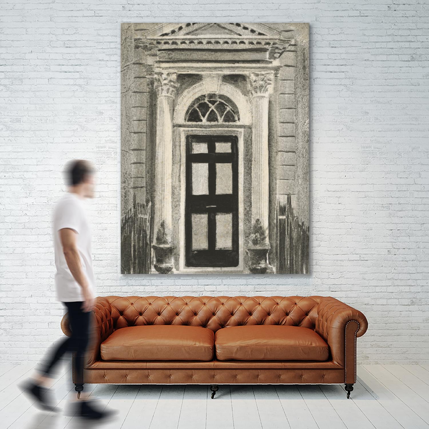 Portal Series #4 by Liz Jardine on GIANT ART - white antiquities, architecture