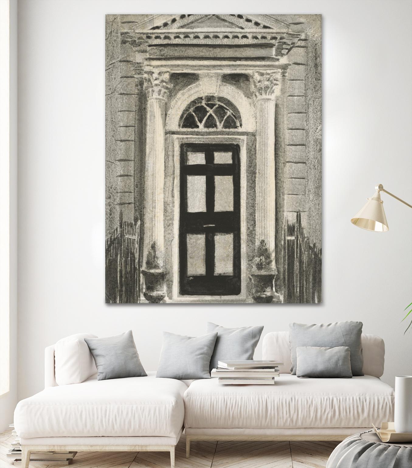 Portal Series #4 by Liz Jardine on GIANT ART - white antiquities, architecture