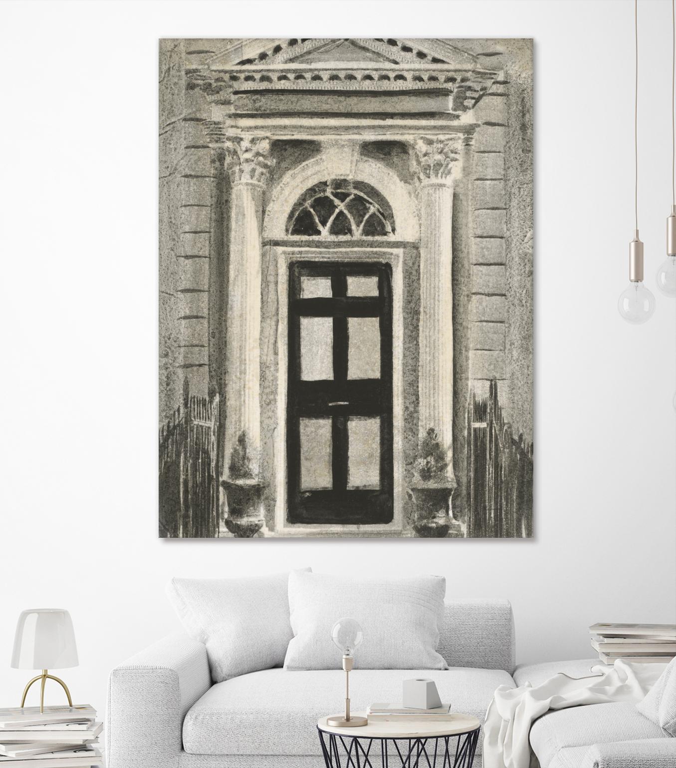 Portal Series #4 by Liz Jardine on GIANT ART - white antiquities, architecture