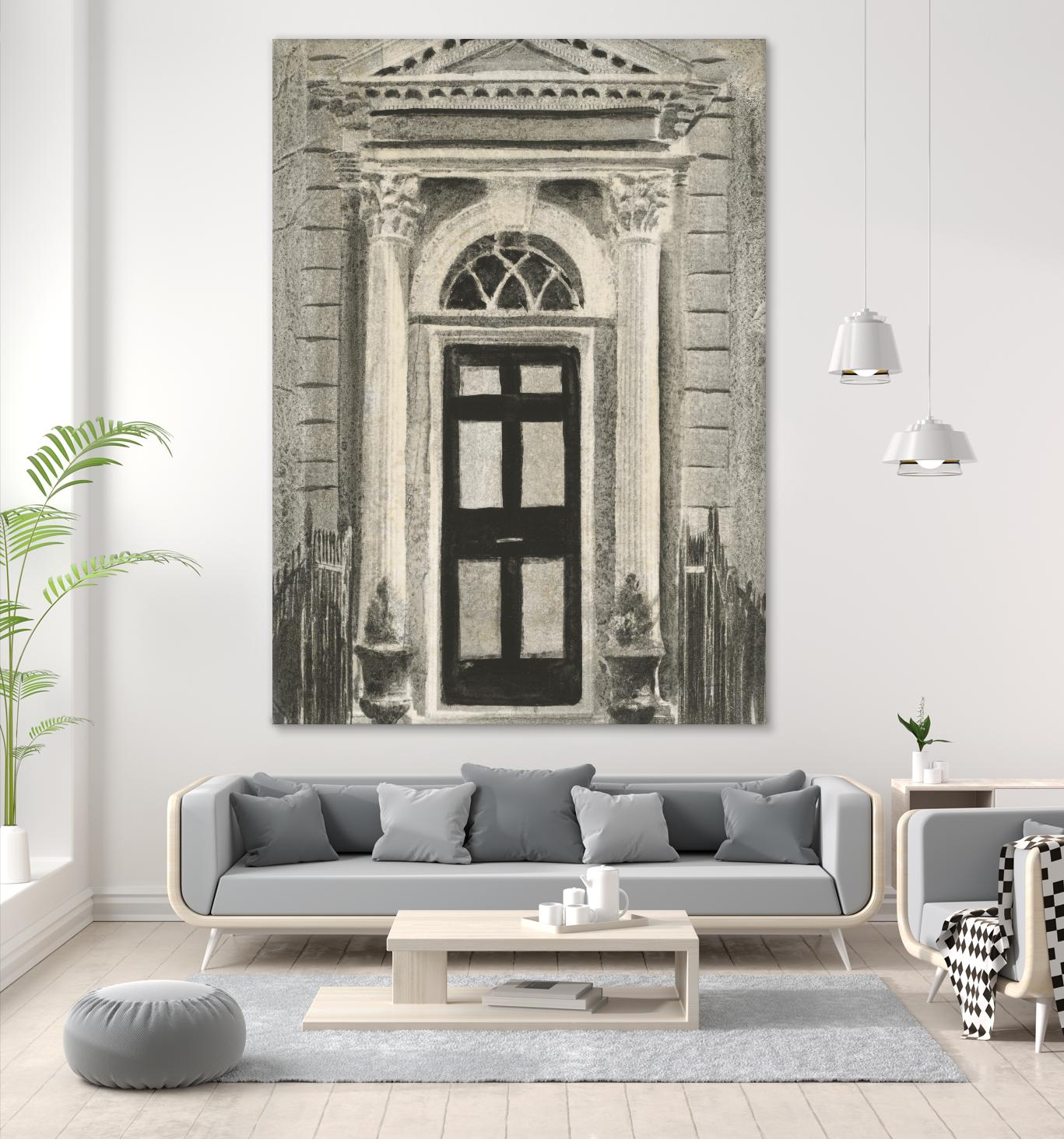 Portal Series #4 by Liz Jardine on GIANT ART - white antiquities, architecture