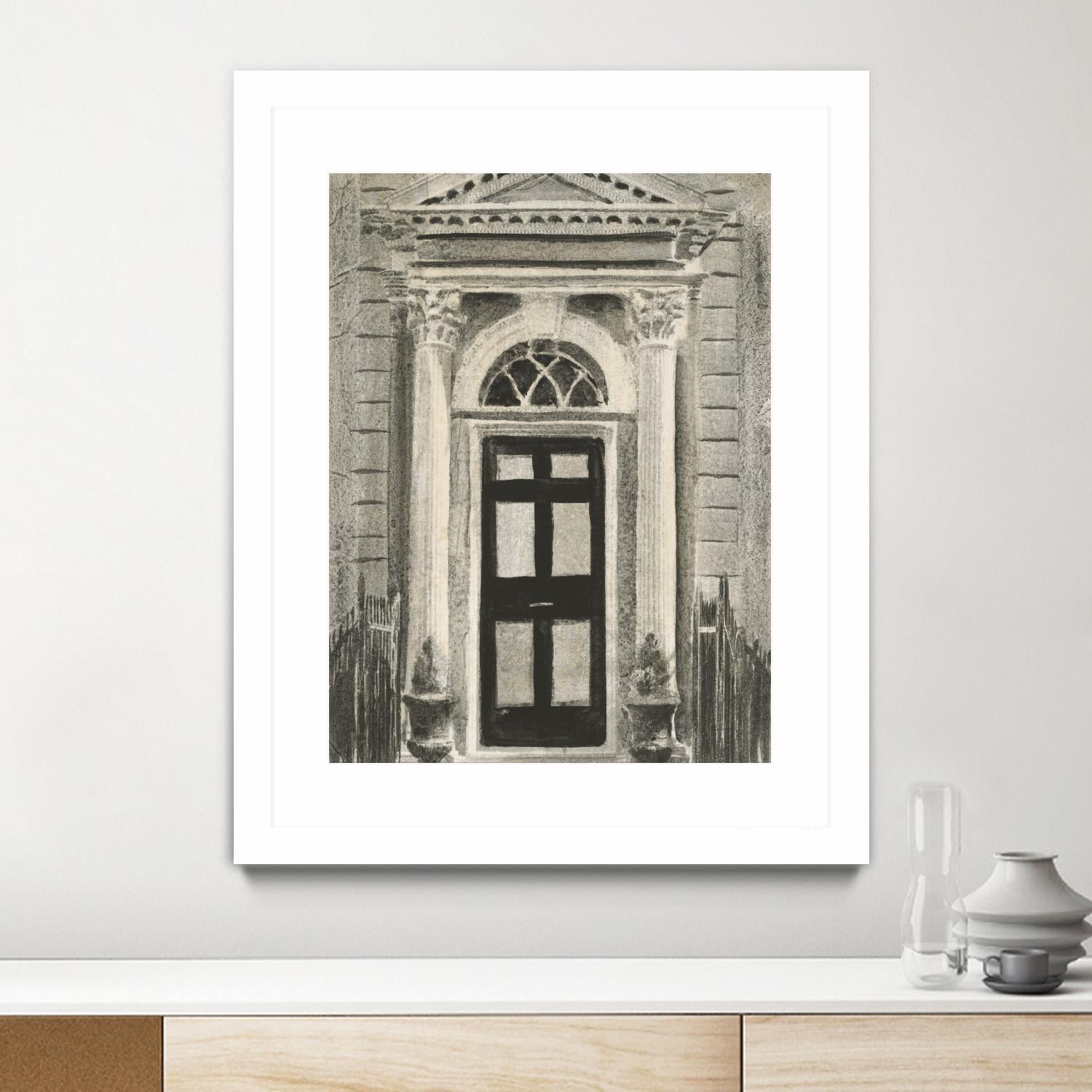 Portal Series #4 by Liz Jardine on GIANT ART - white antiquities, architecture