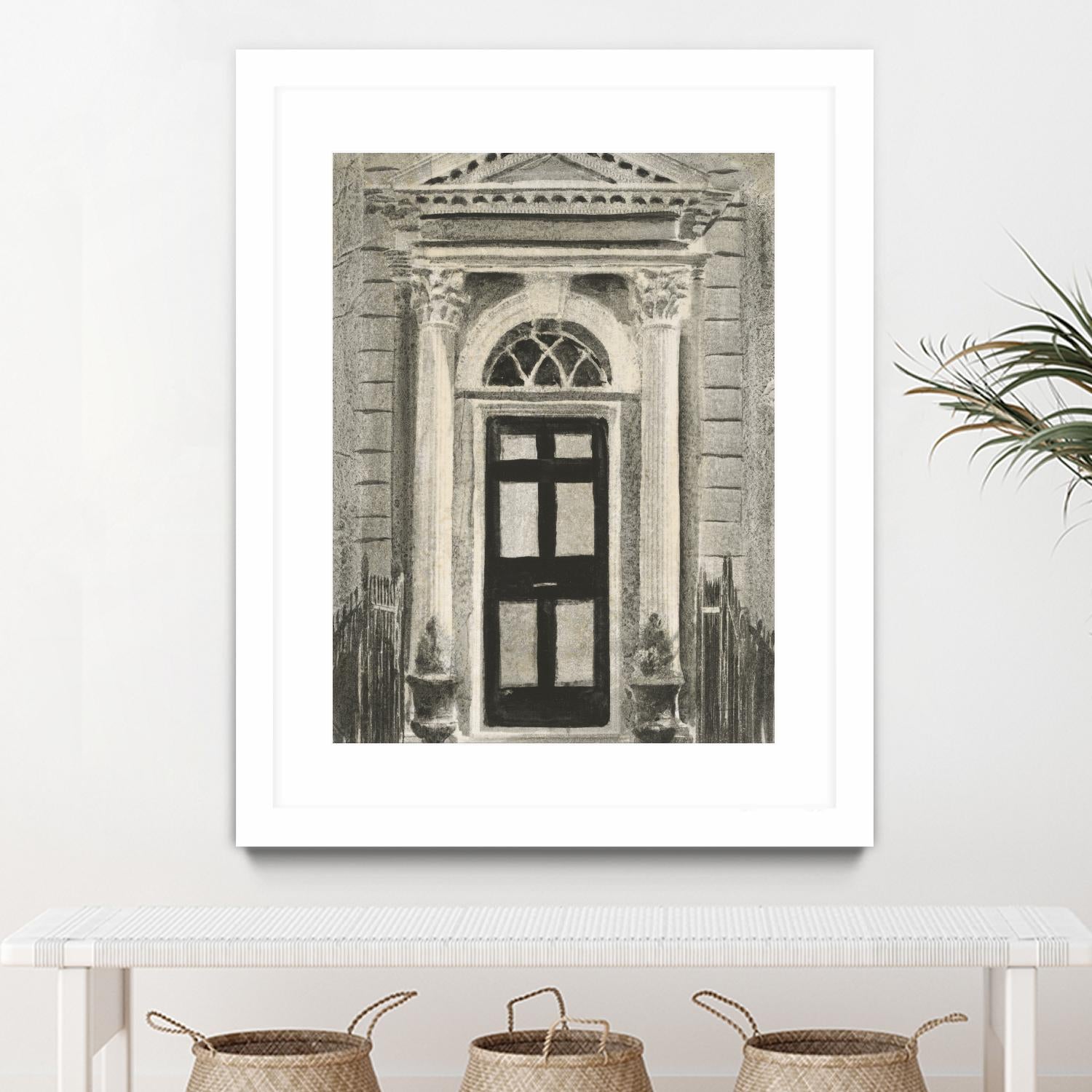Portal Series #4 by Liz Jardine on GIANT ART - white antiquities, architecture