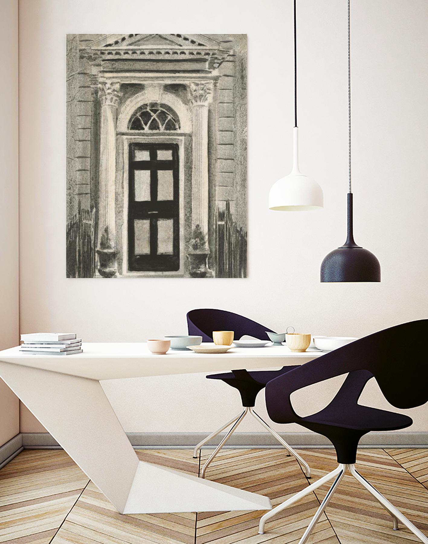 Portal Series #4 by Liz Jardine on GIANT ART - white antiquities, architecture