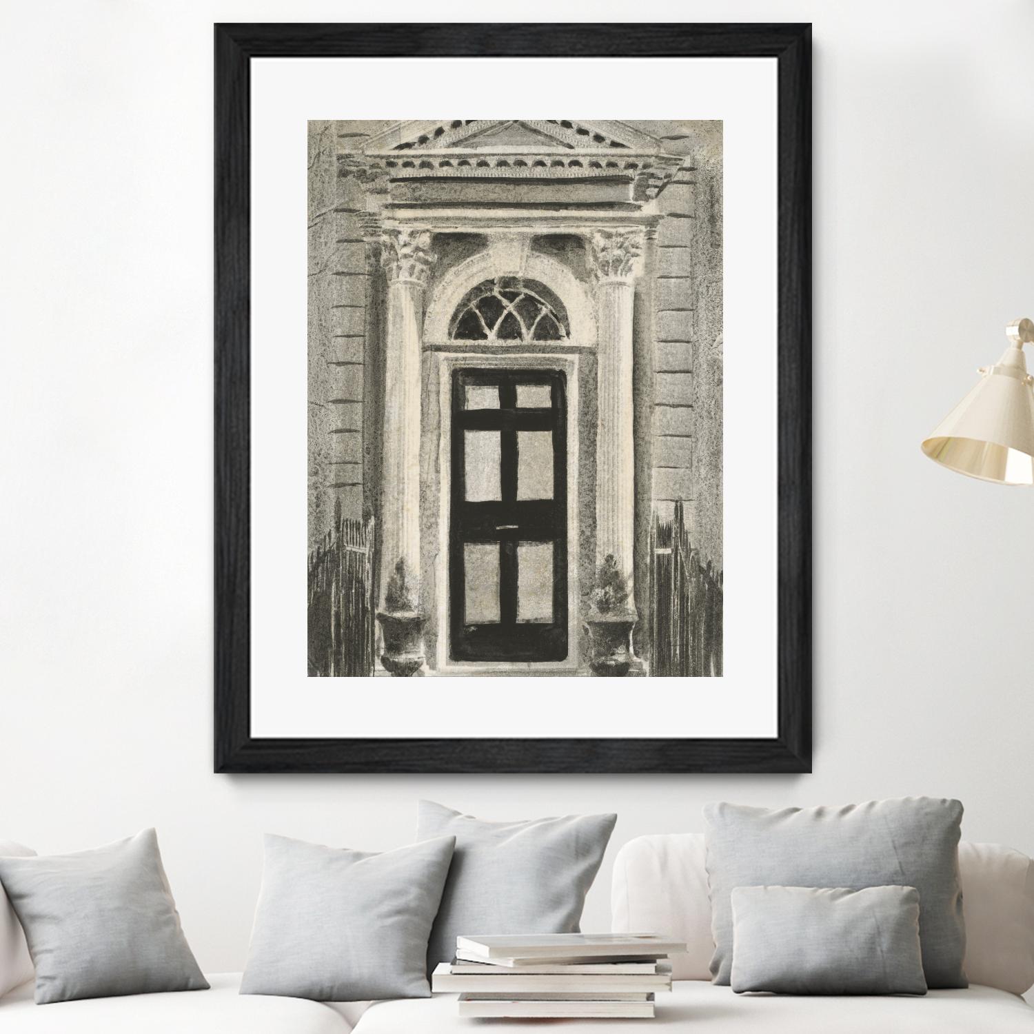 Portal Series #4 by Liz Jardine on GIANT ART - white antiquities, architecture