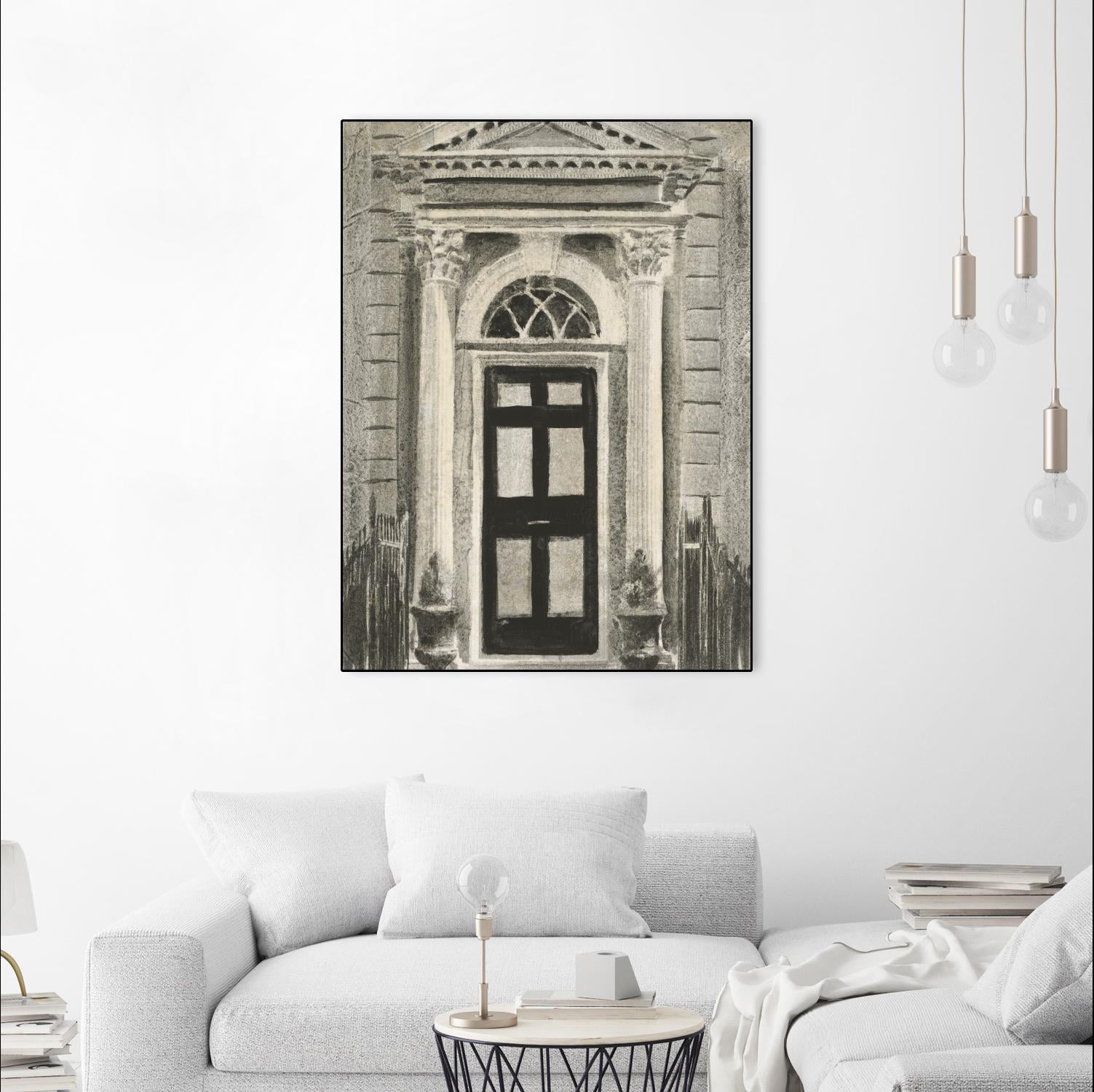 Portal Series #4 by Liz Jardine on GIANT ART - white antiquities, architecture
