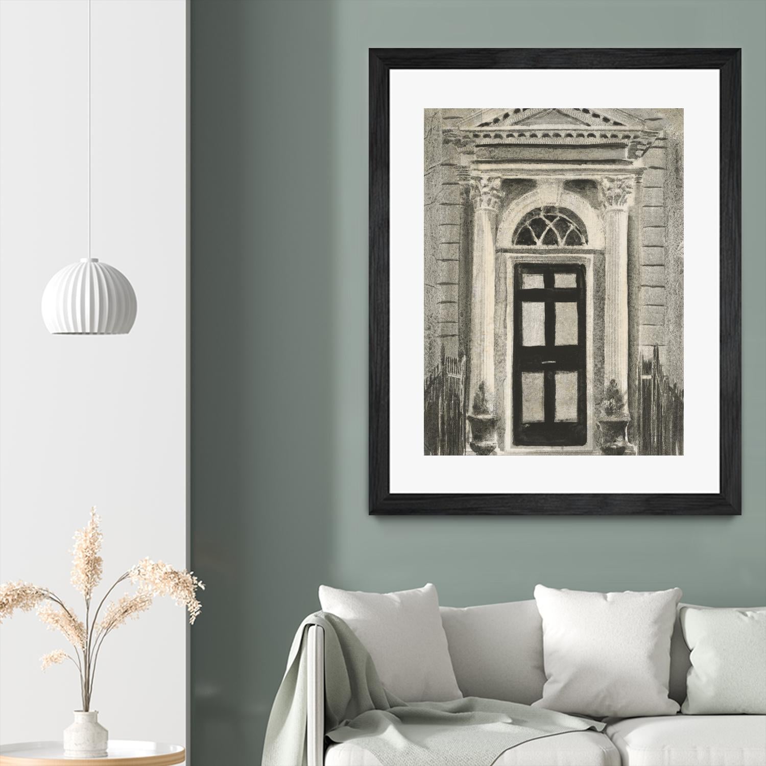 Portal Series #4 by Liz Jardine on GIANT ART - white antiquities, architecture